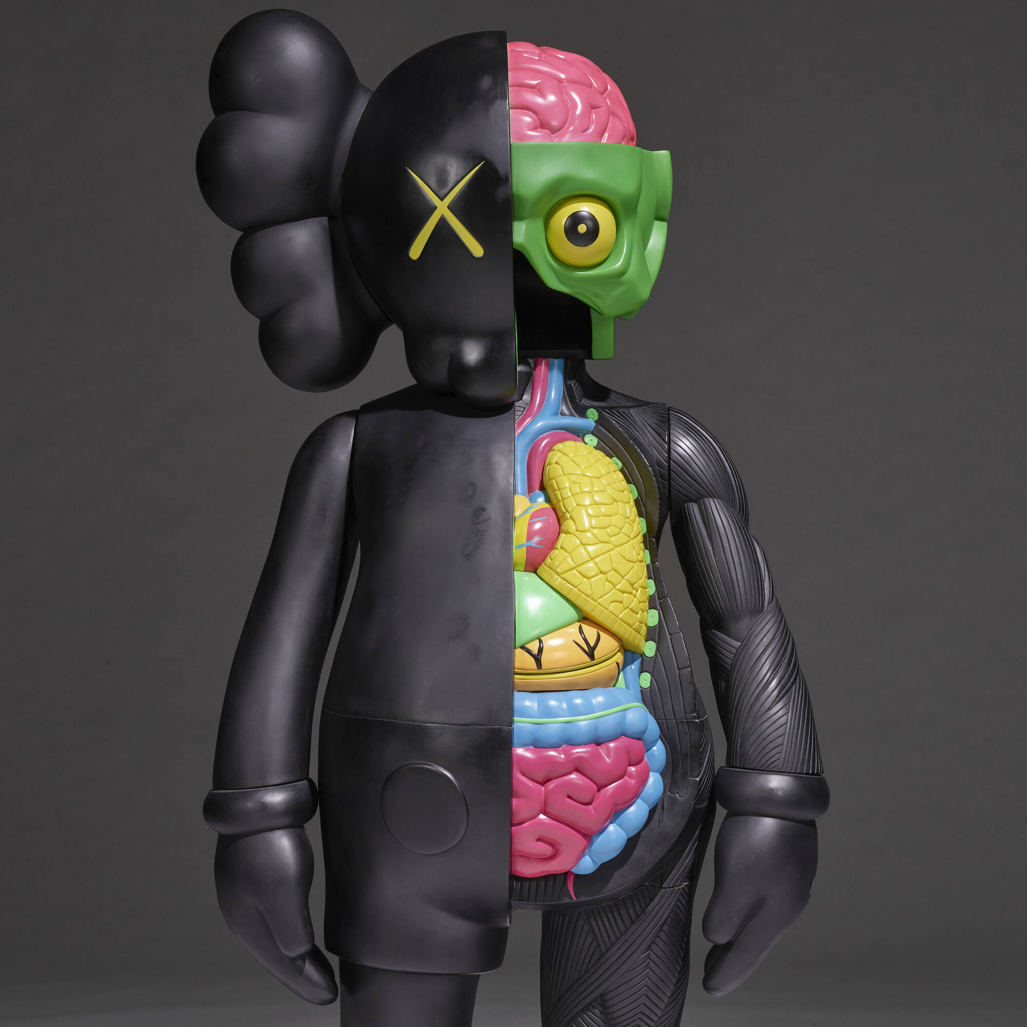 100: KAWS (BRIAN DONNELLY), Four Foot Dissected Companion (Black) < 21st Century Art, 7 August 2024 < Auctions | Rago Auctions 100: KAWS (BRIAN DONNELLY), Four Foot Dissected Companion (Black) < 21st Century Art, 7 August 2024 < Auctions | Rago Auctions