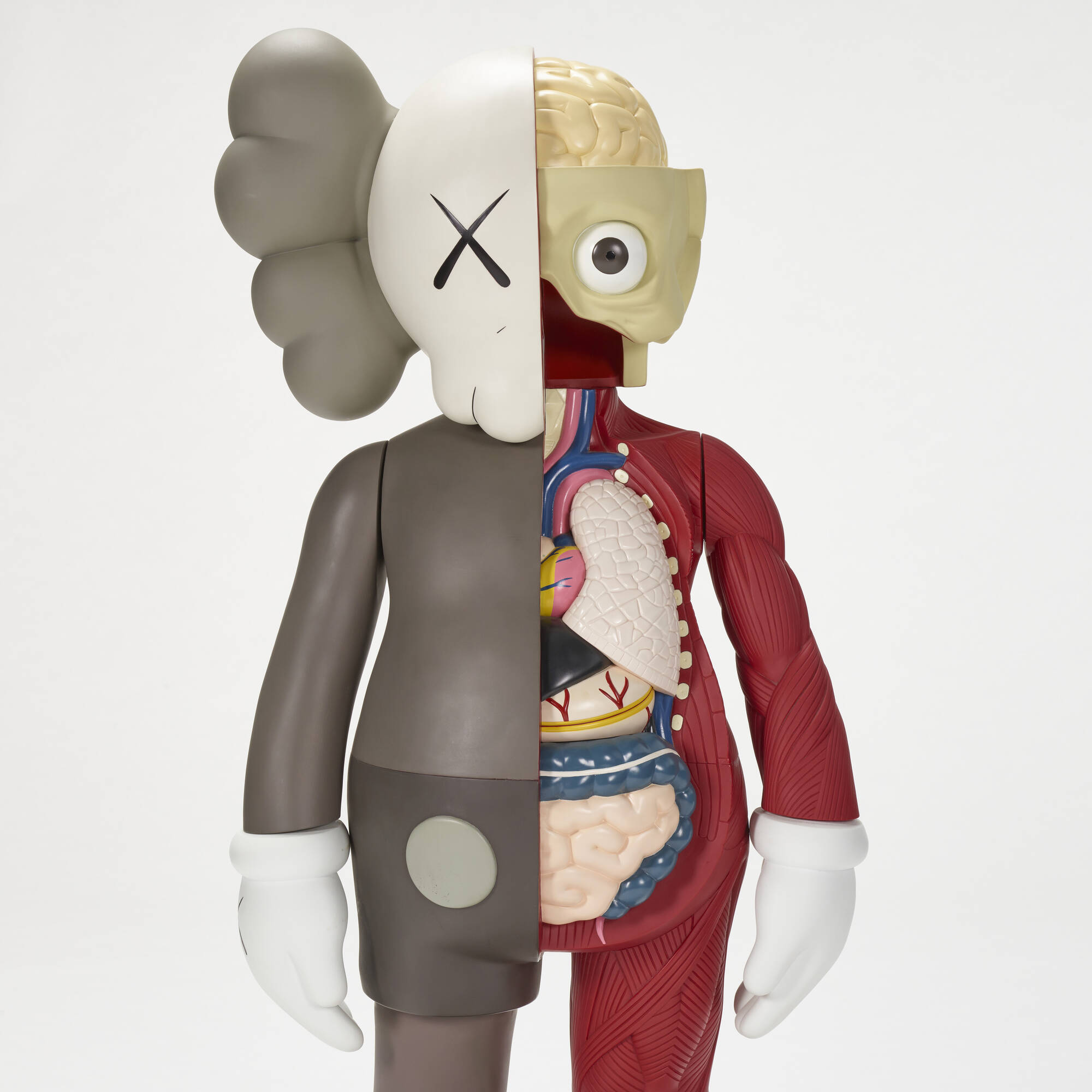 108: KAWS (BRIAN DONNELLY), Four Foot Dissected Companion (Brown) < Curated: KAWS, 10 April 2024 < Auctions | Rago Auctions 108: KAWS (BRIAN DONNELLY), Four Foot Dissected Companion (Brown) < Curated: KAWS, 10 April 2024 < Auctions | Rago Auctions