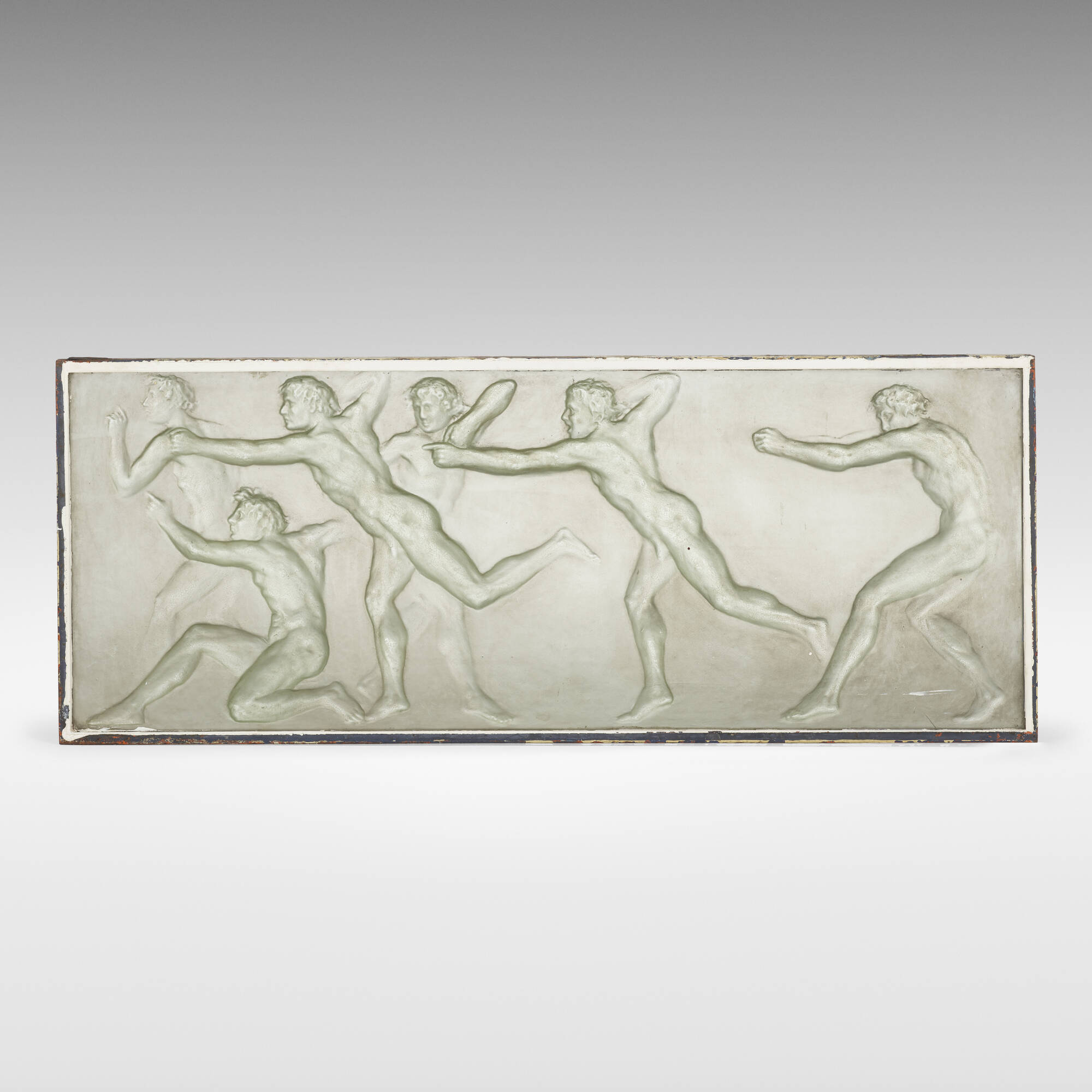 114: RENÉ LALIQUE, Athlètes panel, model C < Property from