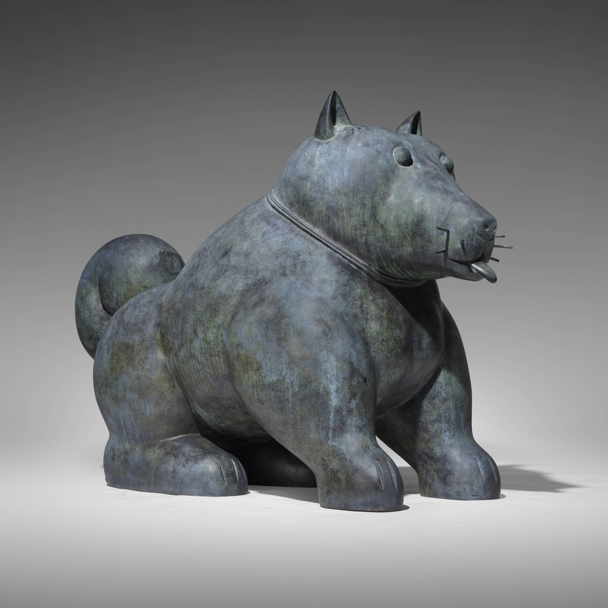 Botero dog painting new arrivals