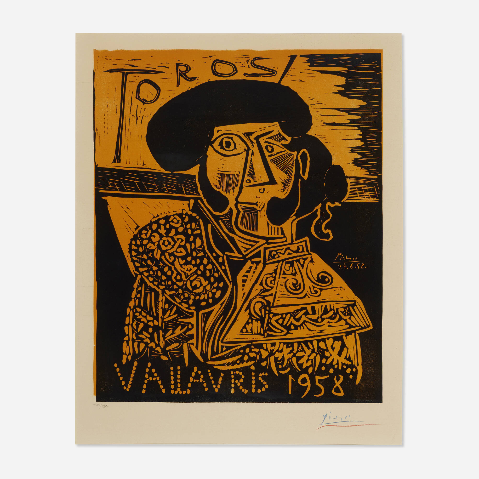 117: PABLO PICASSO, Toros Vallauris < Curated: PICASSO, 25