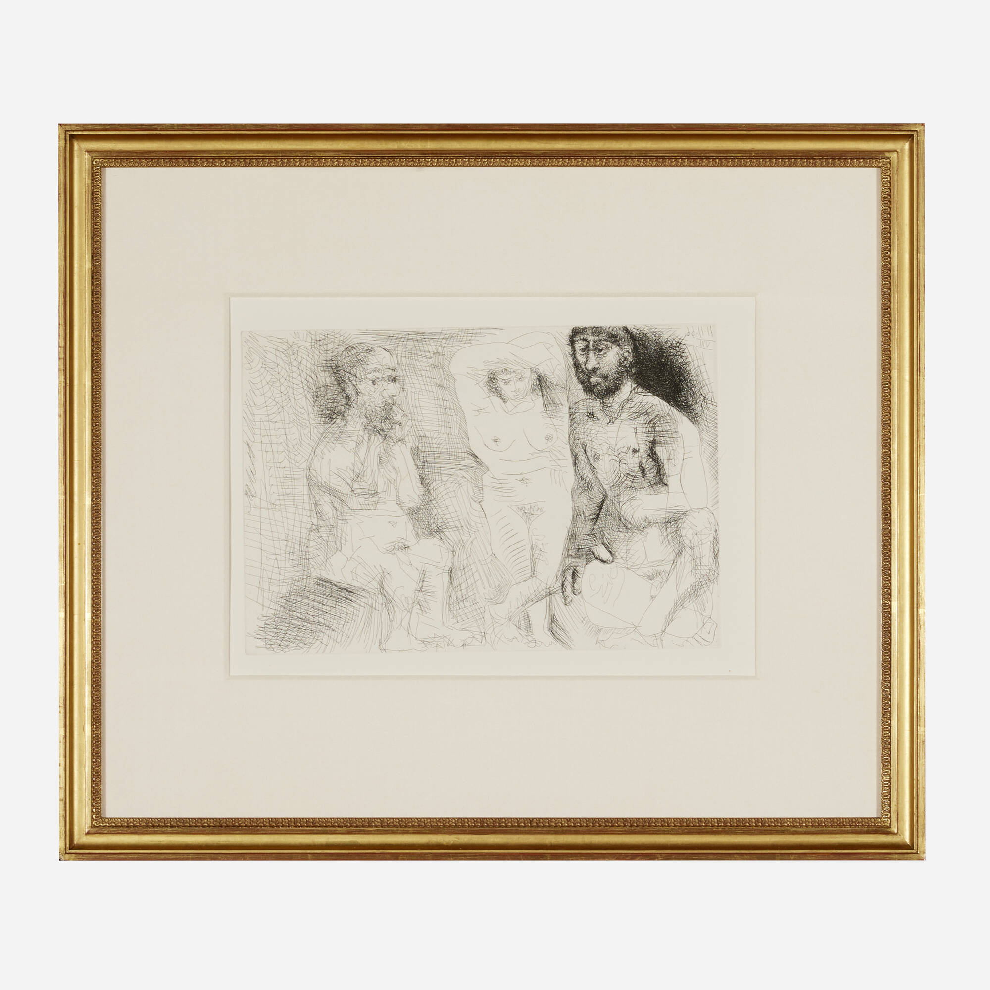 124: PABLO PICASSO, Untitled (from El Entierro del Conde de Orgaz  portfolio) < Curated: PICASSO, 26 November 2024 < Auctions | Rago Auctions