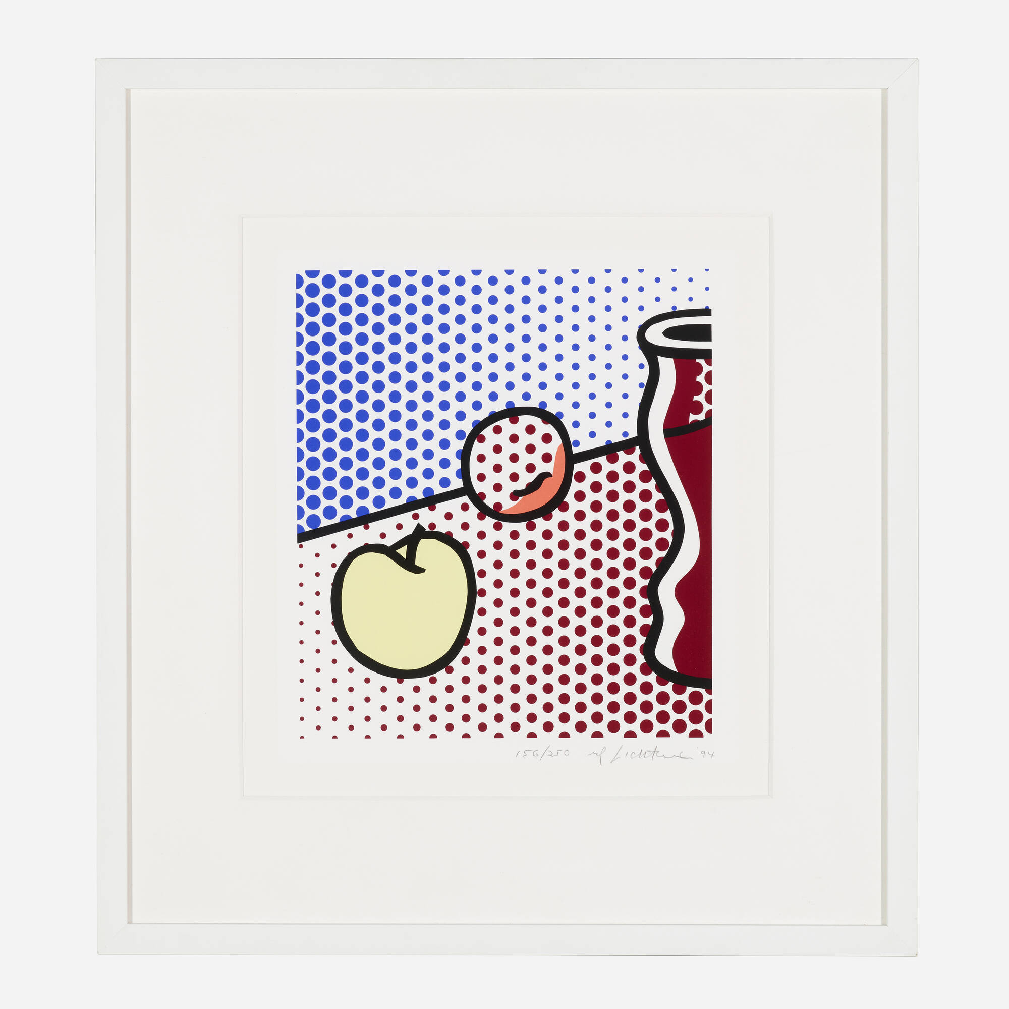 124: ROY LICHTENSTEIN, Still Life With Red Jar < Prints + Multiples, 16  June 2022 < Auctions | Rago Auctions