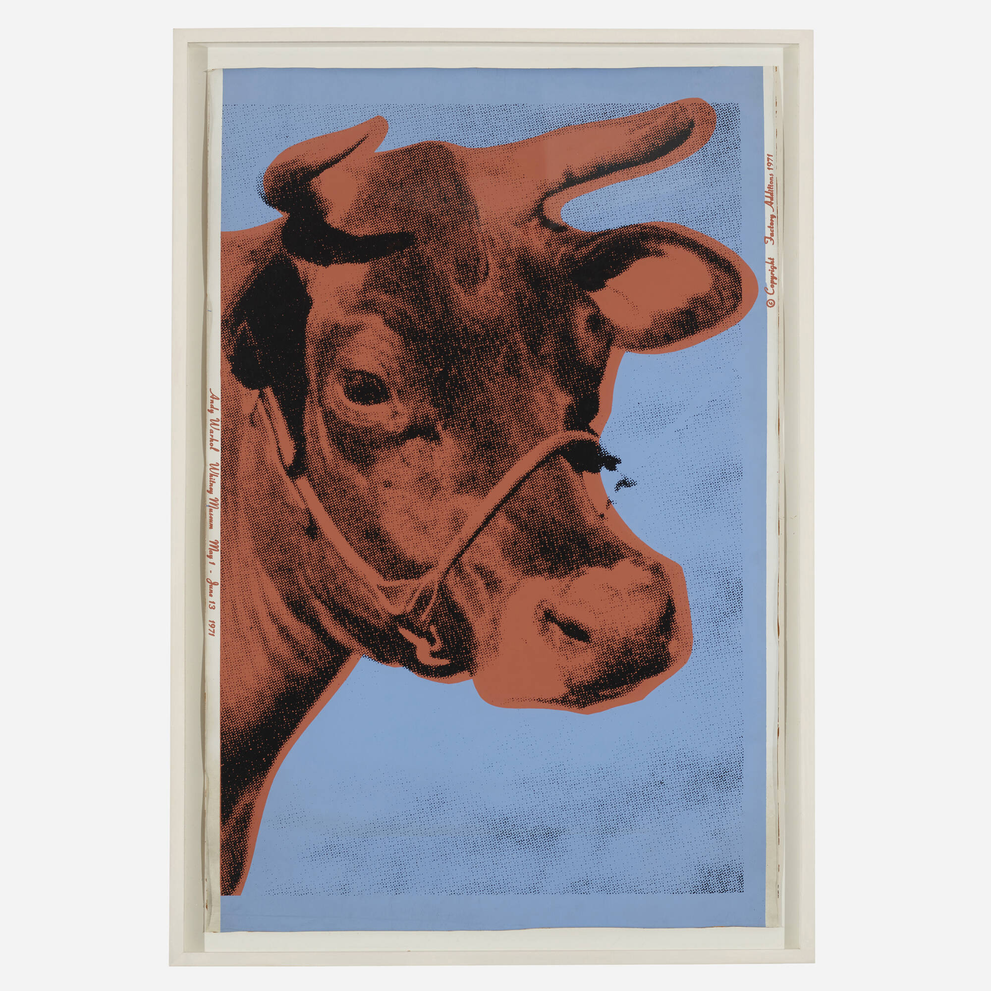 125 Andy Warhol Cow Wallpaper Post War Contemporary Art 10 March 22 Auctions Rago Auctions