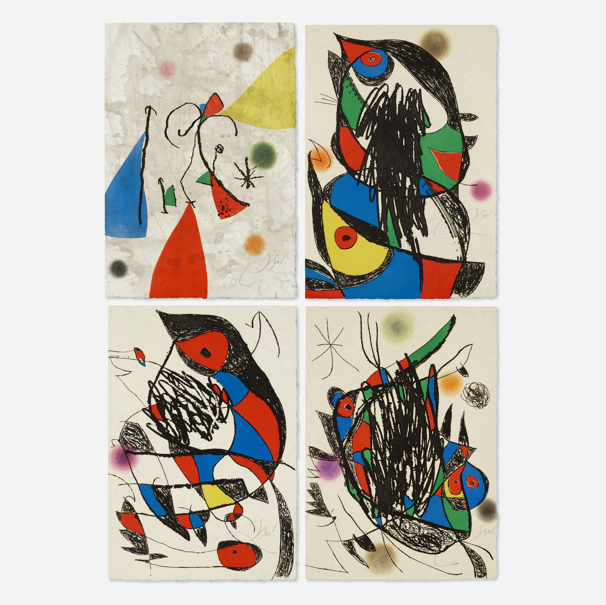 【オープニング 大放出セール】 L'Égyptienne de Passage MIRÓ, JOAN 128: < Multiples + Prints 絵画