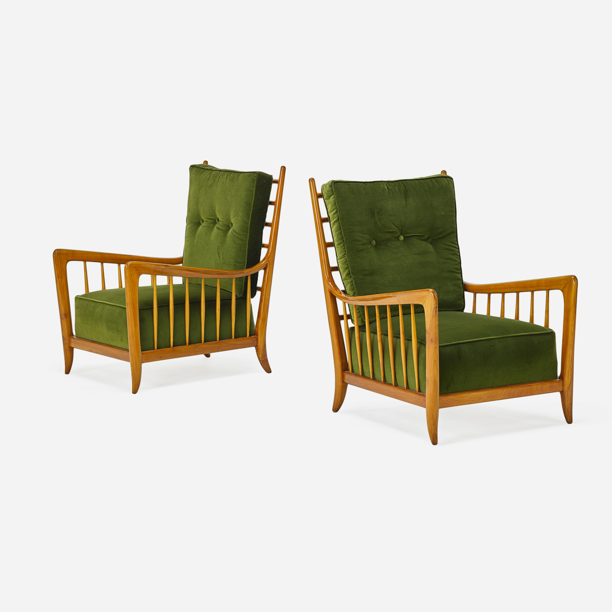 1294: GUGLIELMO ULRICH, Pair Of Lounge Chairs < Modern Design, 24