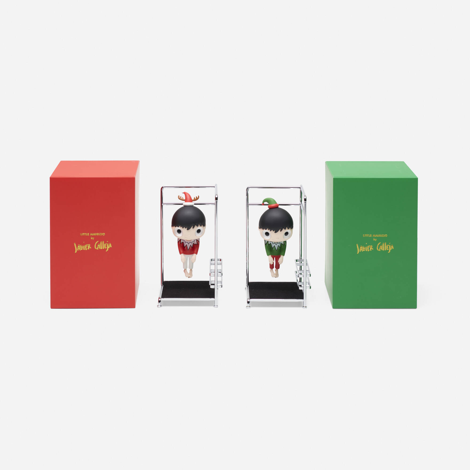 ワンピなど最旬ア！ 130: JAVIER CALLEJA, Little Maurizio Xmas Edition set (Red その他
