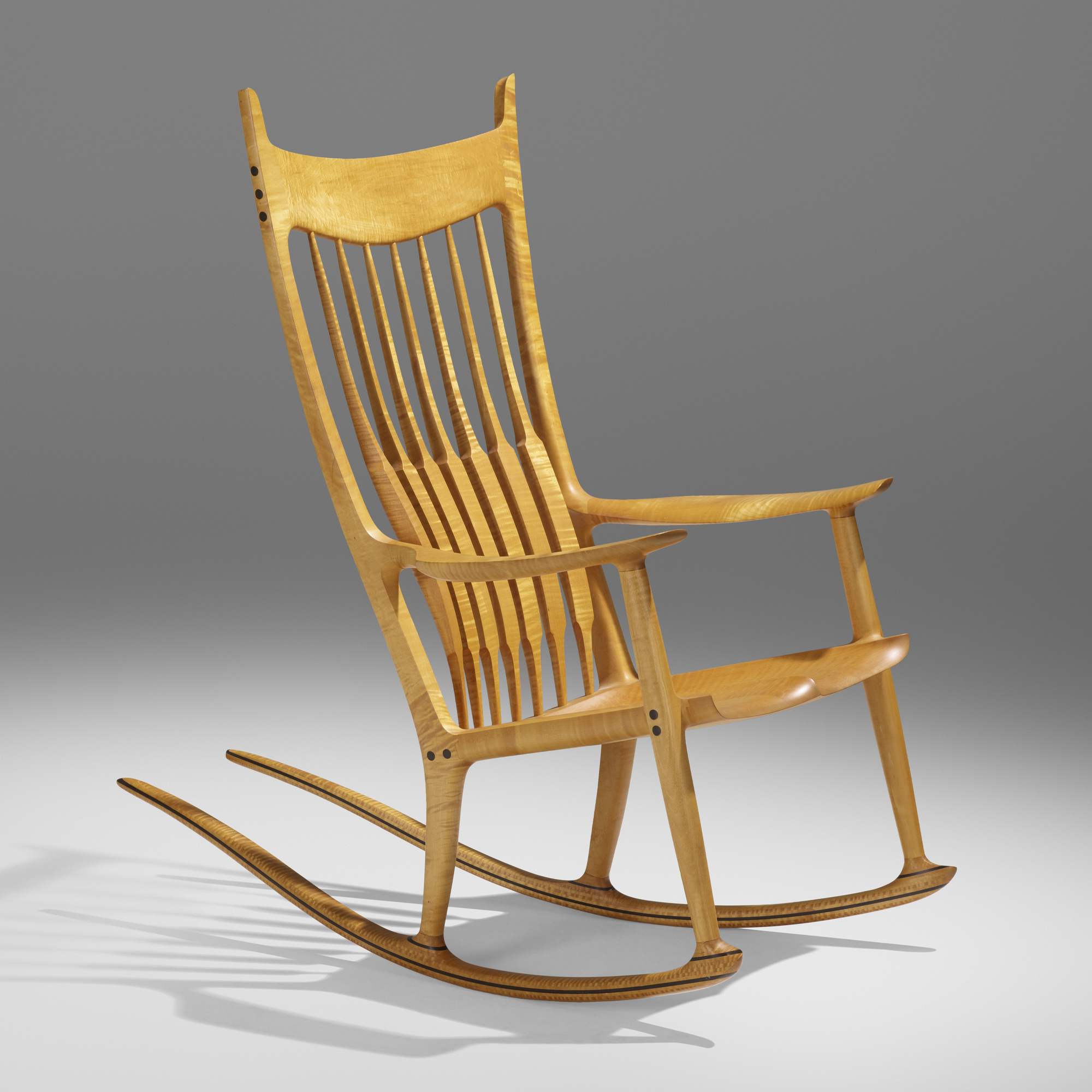 135 SAM MALOOF Rocker Masterworks of Craft from Jane Leonard