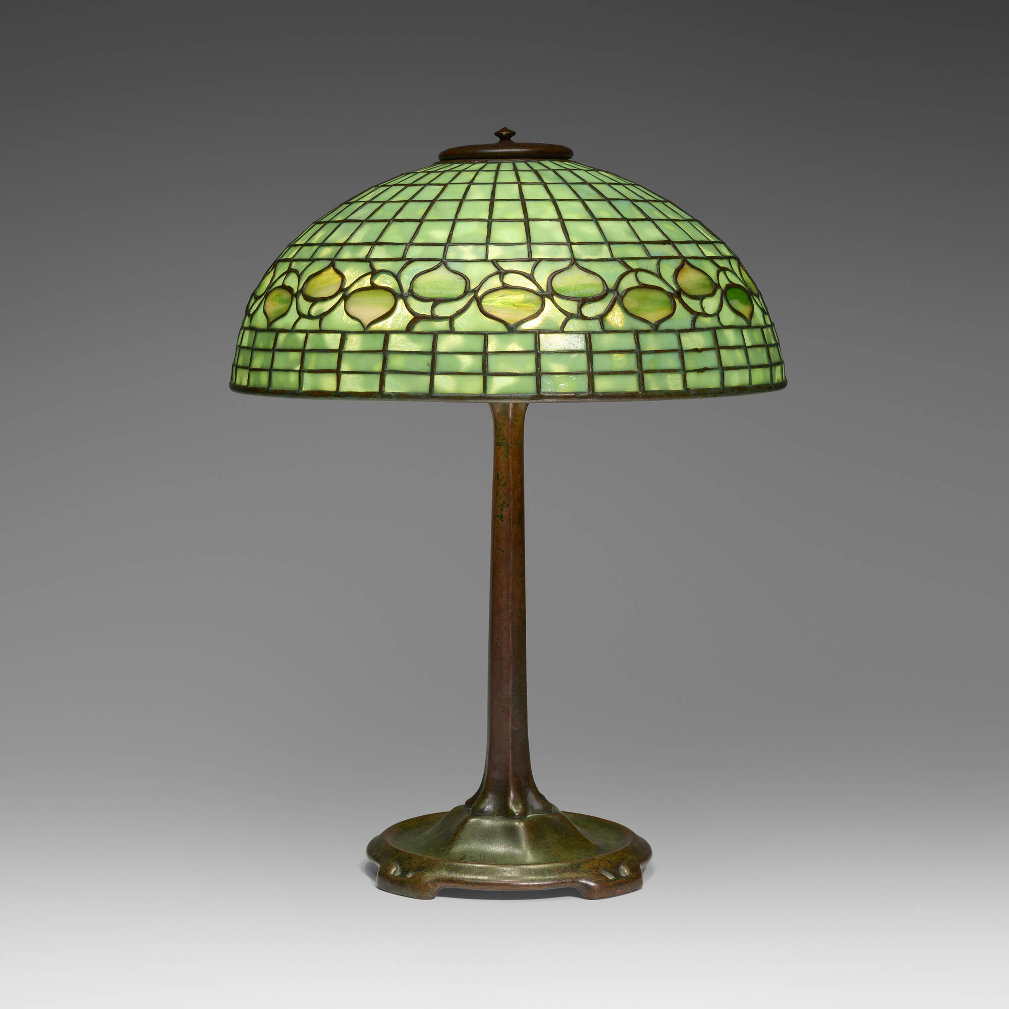 Tiffany acorn lamp on sale