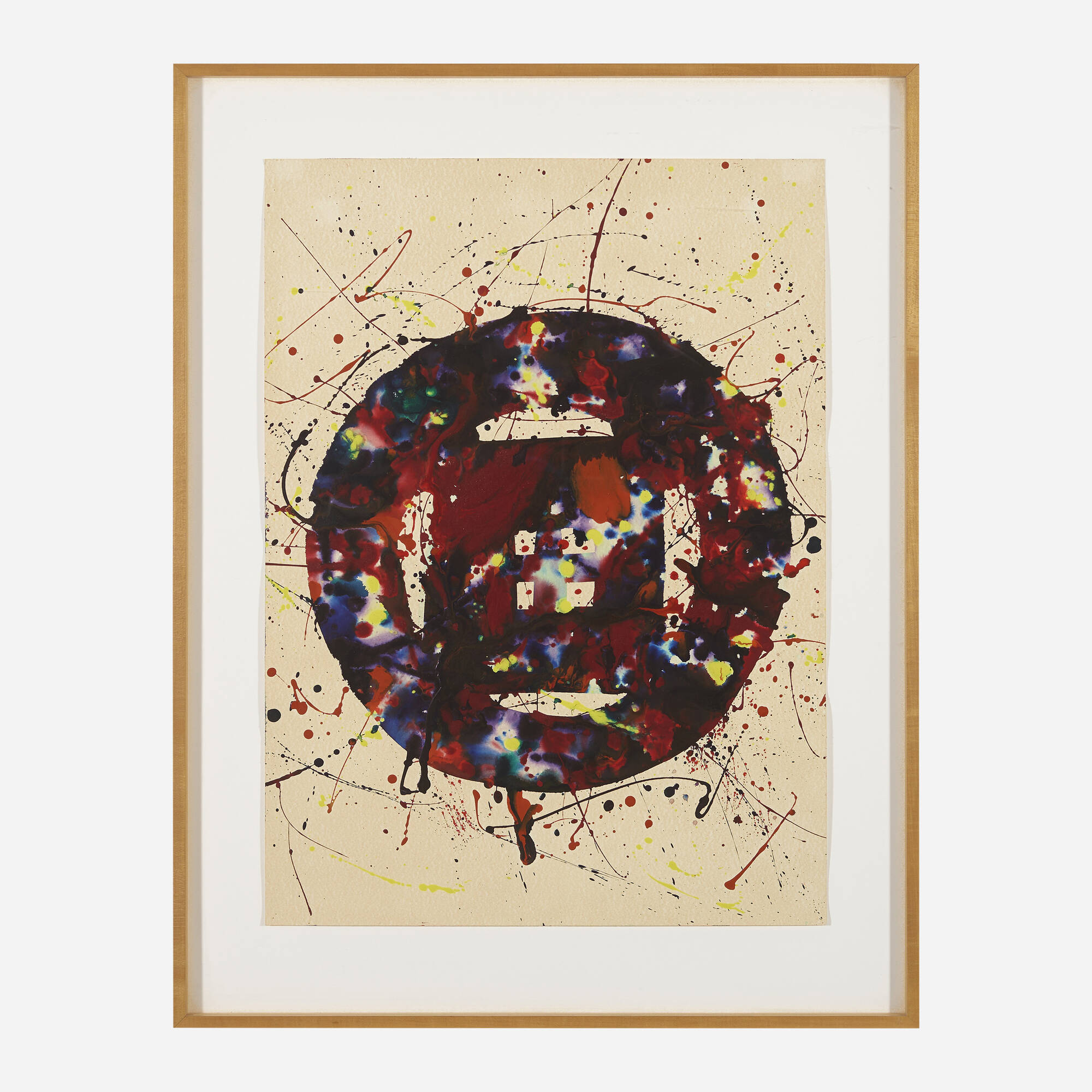 141: SAM FRANCIS, Untitled (SF76-524) < Post War