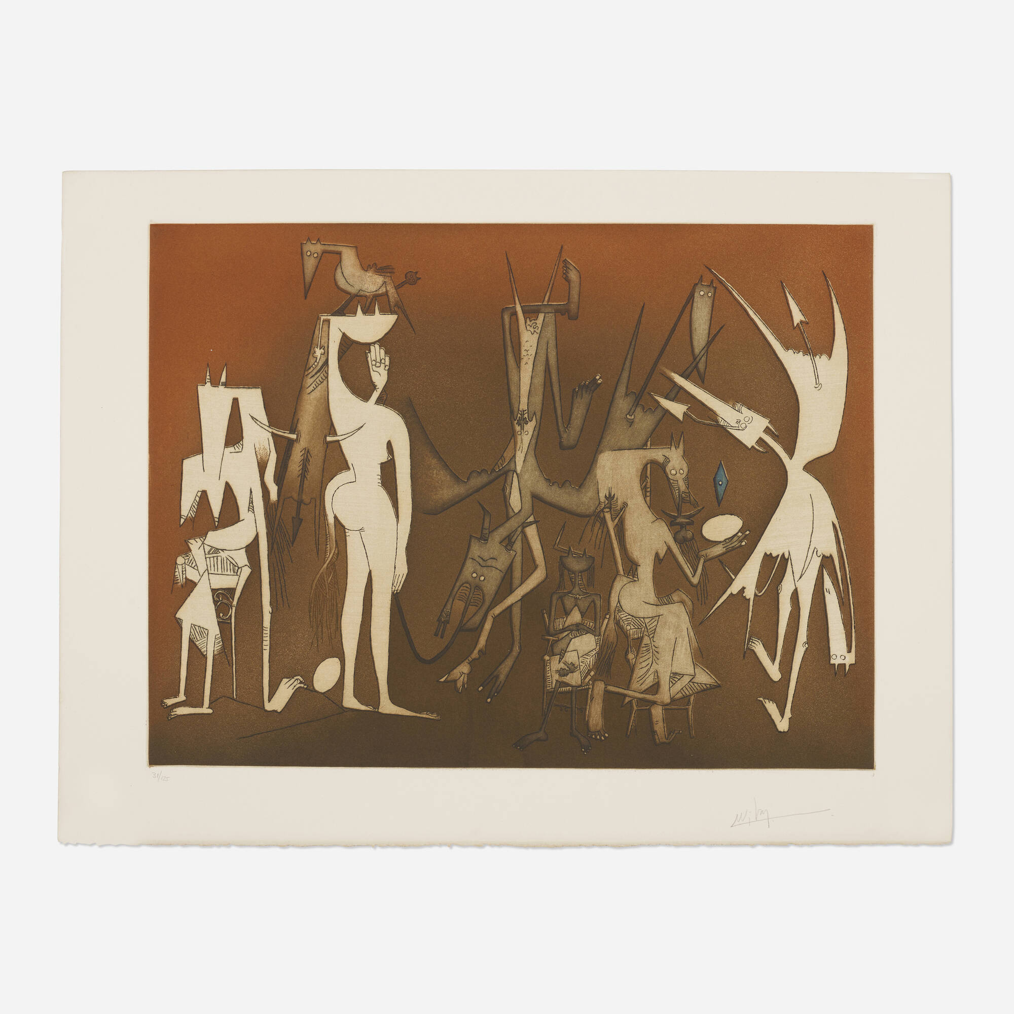 147: WIFREDO LAM, Que l'on présente son coeur au soleil