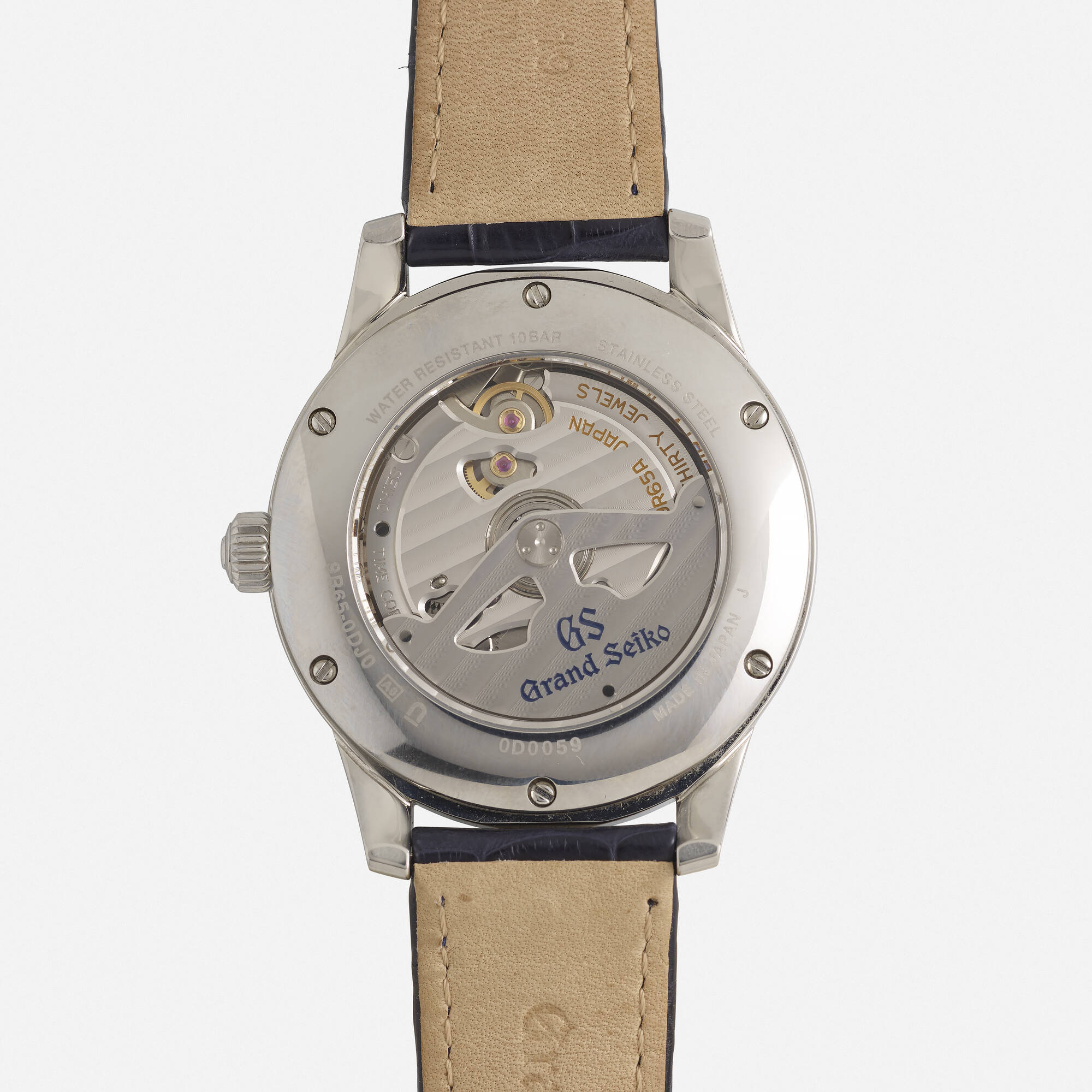 159: GRAND SEIKO, 'Skyflake' stainless steel wristwatch, Ref. SBGA407 <  Watches, 5 May 2022 < Auctions | Wright: Auctions of Art and Design