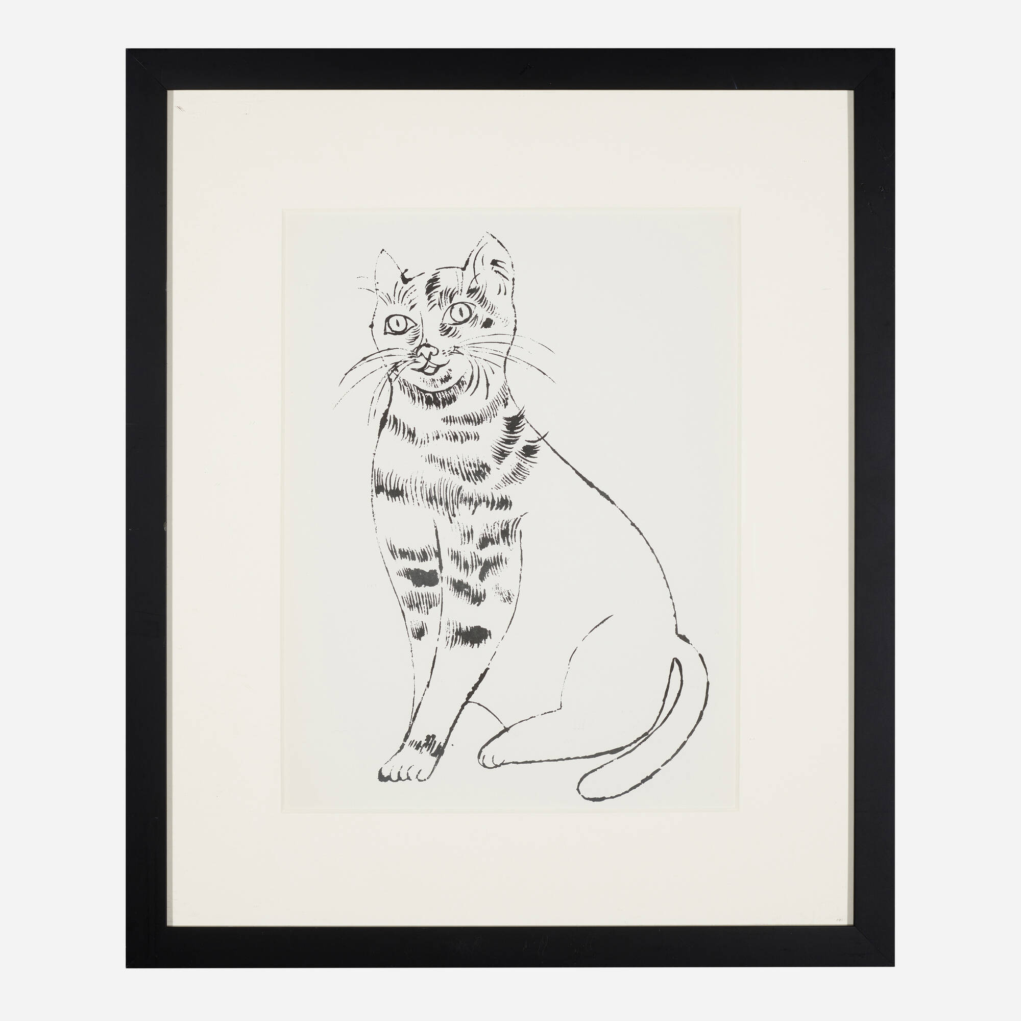 よく見る「芸能人が愛用 Cats 25 the (from Untitled WARHOL, ANDY 171: Name and Sam 絵画