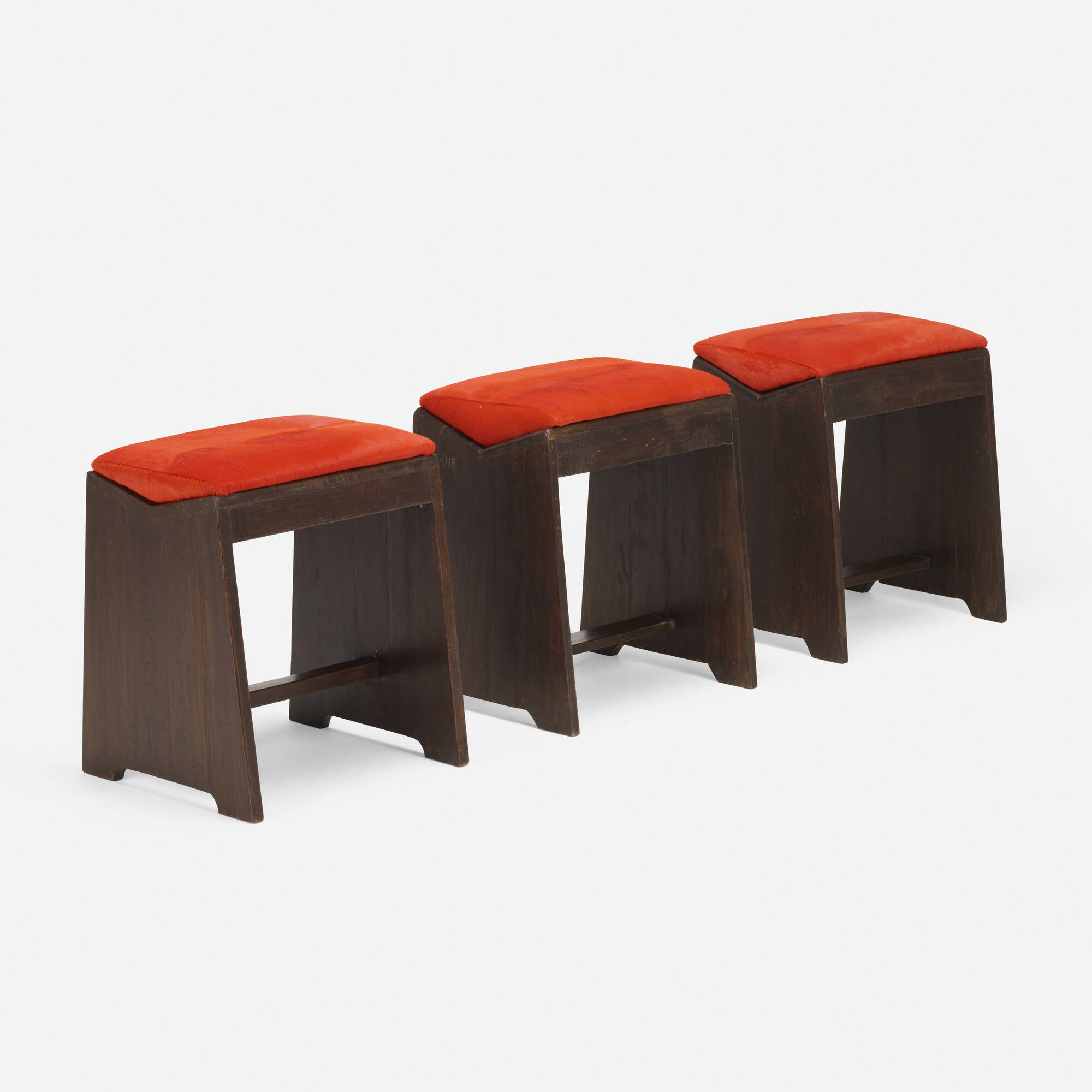 Mid-Century Modern PJ-SI-53-A Box Chair by Pierre Jeanneret