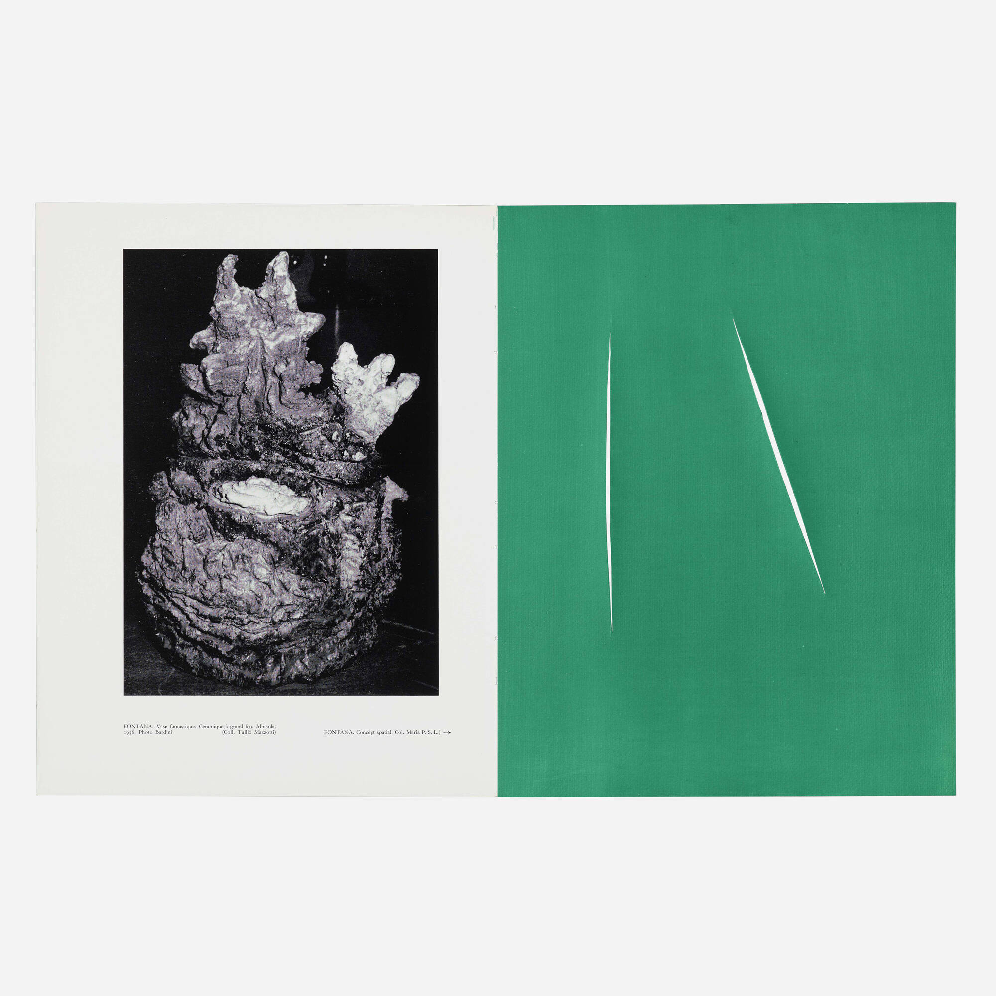 Lucio Fontana、Concetto、海外版超希少レゾネ 美術品・アンティーク・コレクション