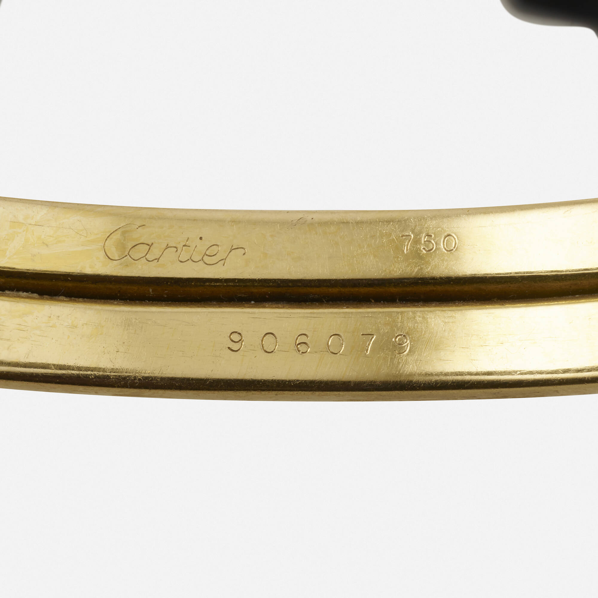 203: CARTIER, Two 'Panthère' gold and blackened silver cuff 203: CARTIER, Two 'Panthère' gold and blackened silver cuff