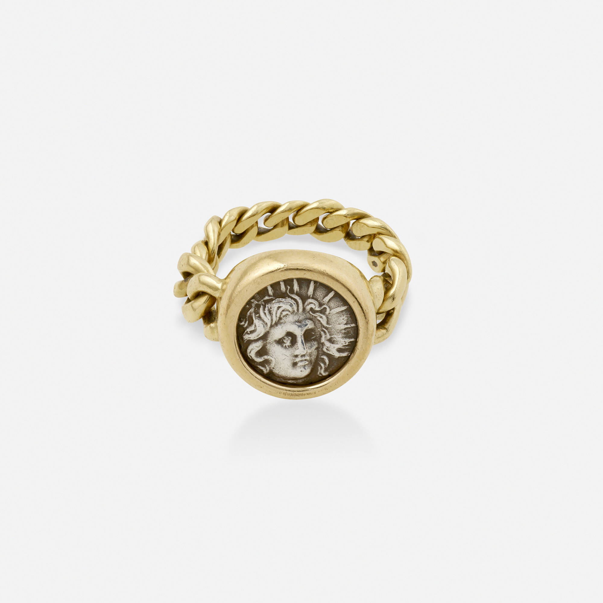 204: BULGARI, 'Monete' gold coin ring < Spring Jewels, 5 May 2022 
