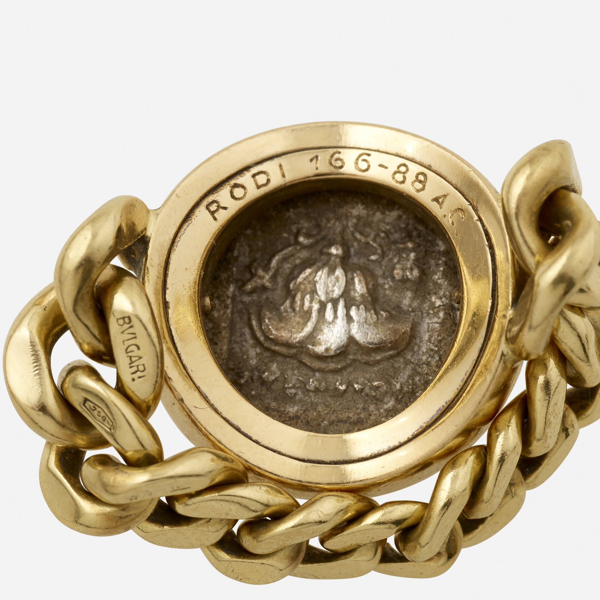 204: BULGARI, 'Monete' gold coin ring < Spring Jewels, 5 May 2022 < Auctions  | Rago Auctions