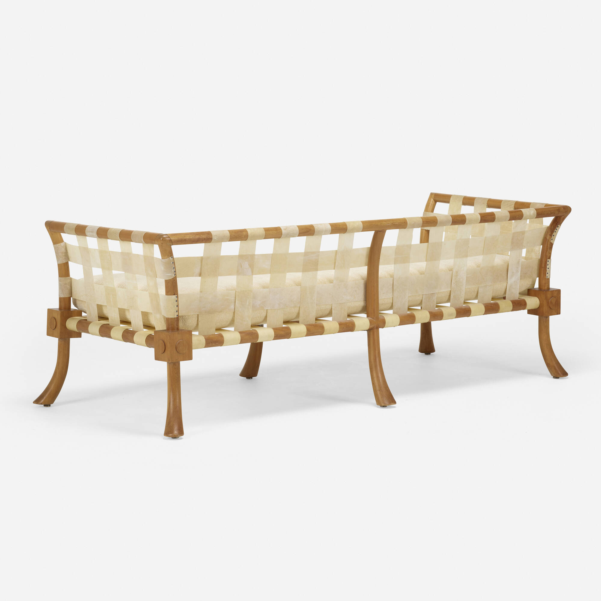 214: T.H. ROBSJOHN-GIBBINGS, Rare settee < Modern Design, 16 214: T.H. ROBSJOHN-GIBBINGS, Rare settee < Modern Design, 16