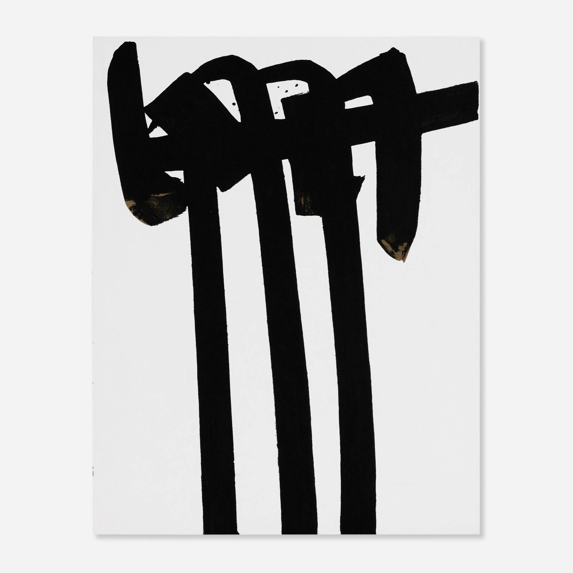 220: PIERRE SOULAGES, Lithographie No. 28 from XXe Siècle < Prints  Unlimited, 28 June 2024 < Auctions | Rago Auctions