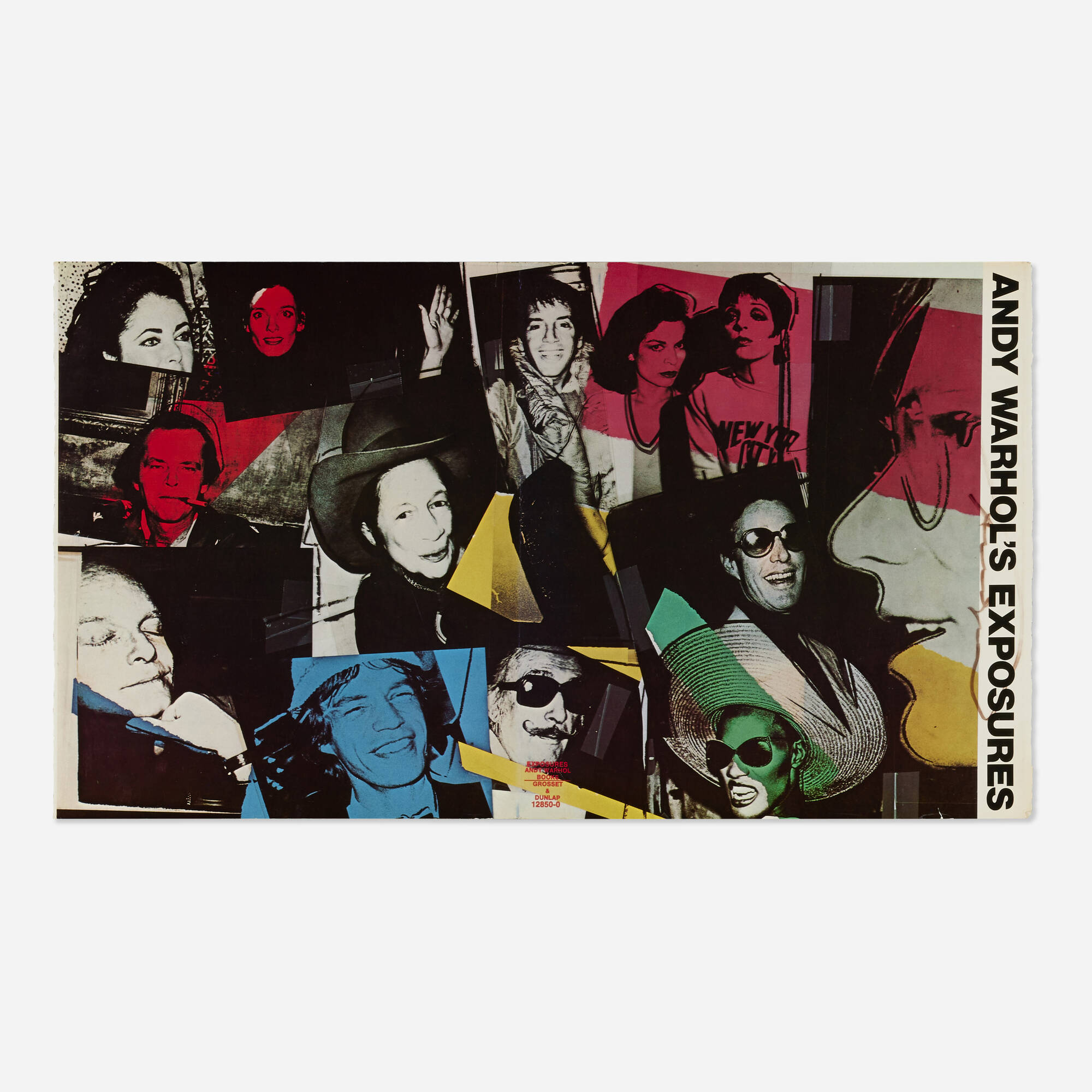 226: ANDY WARHOL, Signed cover for Exposures < Prints