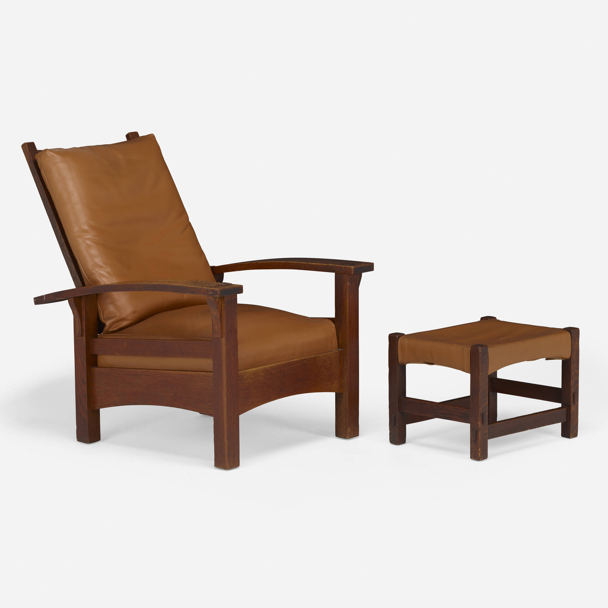 Stickley bow best sale arm morris chair