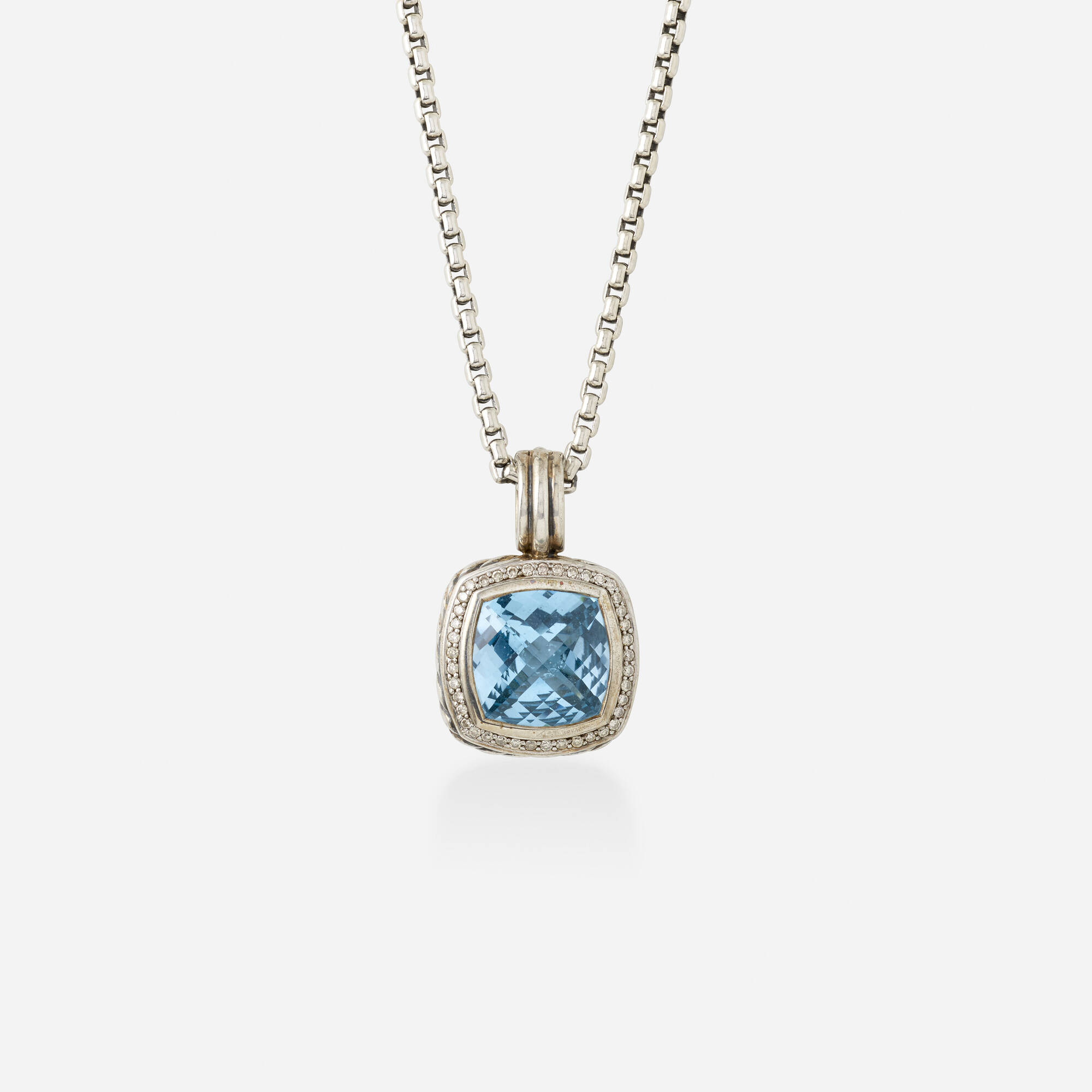 David yurman blue 2025 topaz necklace