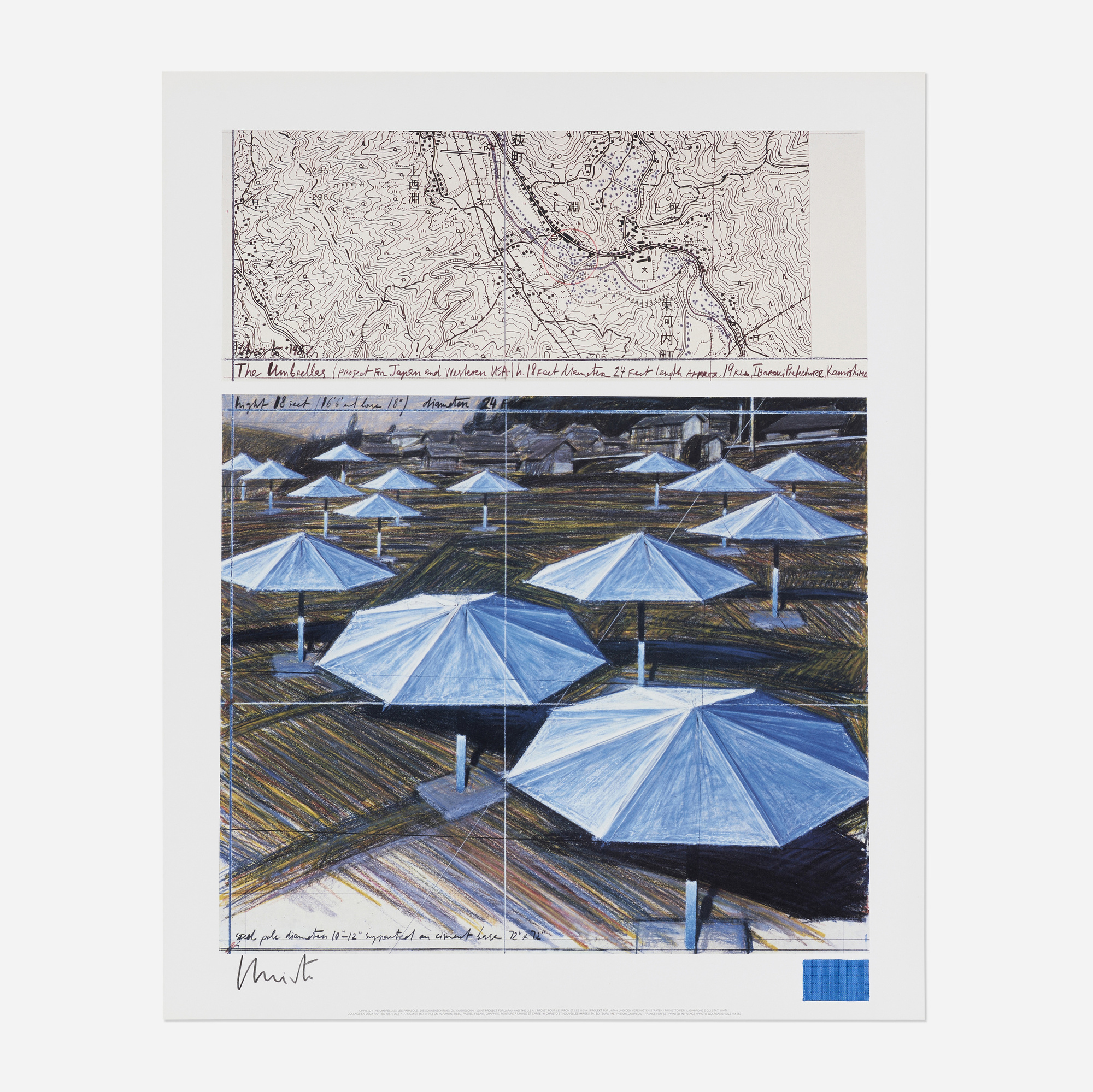 234 CHRISTO The Umbrellas Joint Project for Japan and the