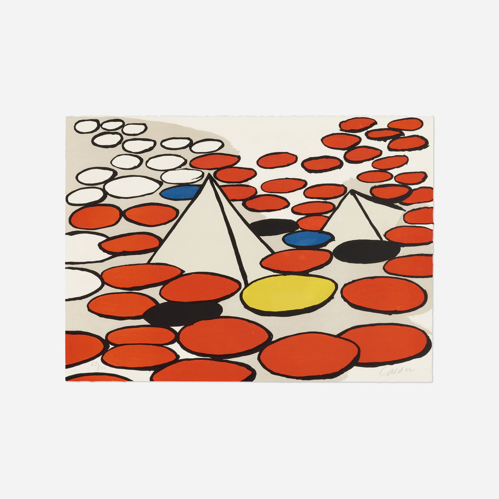 235: ALEXANDER CALDER, Untitled (Circles and Pyramids) < 20|21 Art, 29  March 2023 < Auctions | Rago Auctions