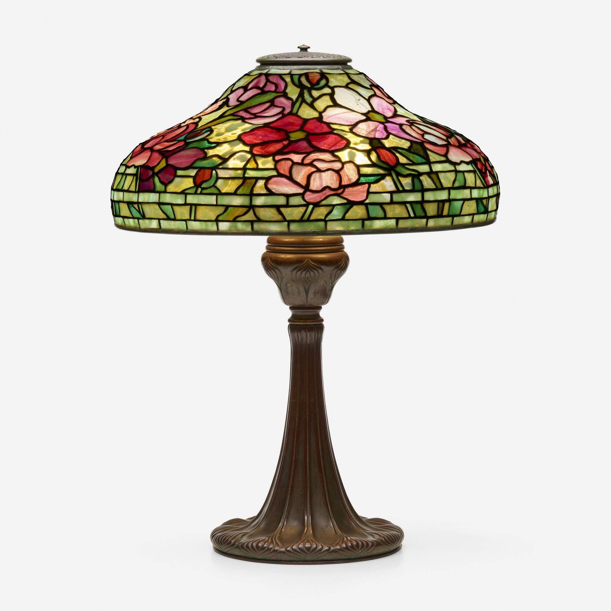 Peony lamp top