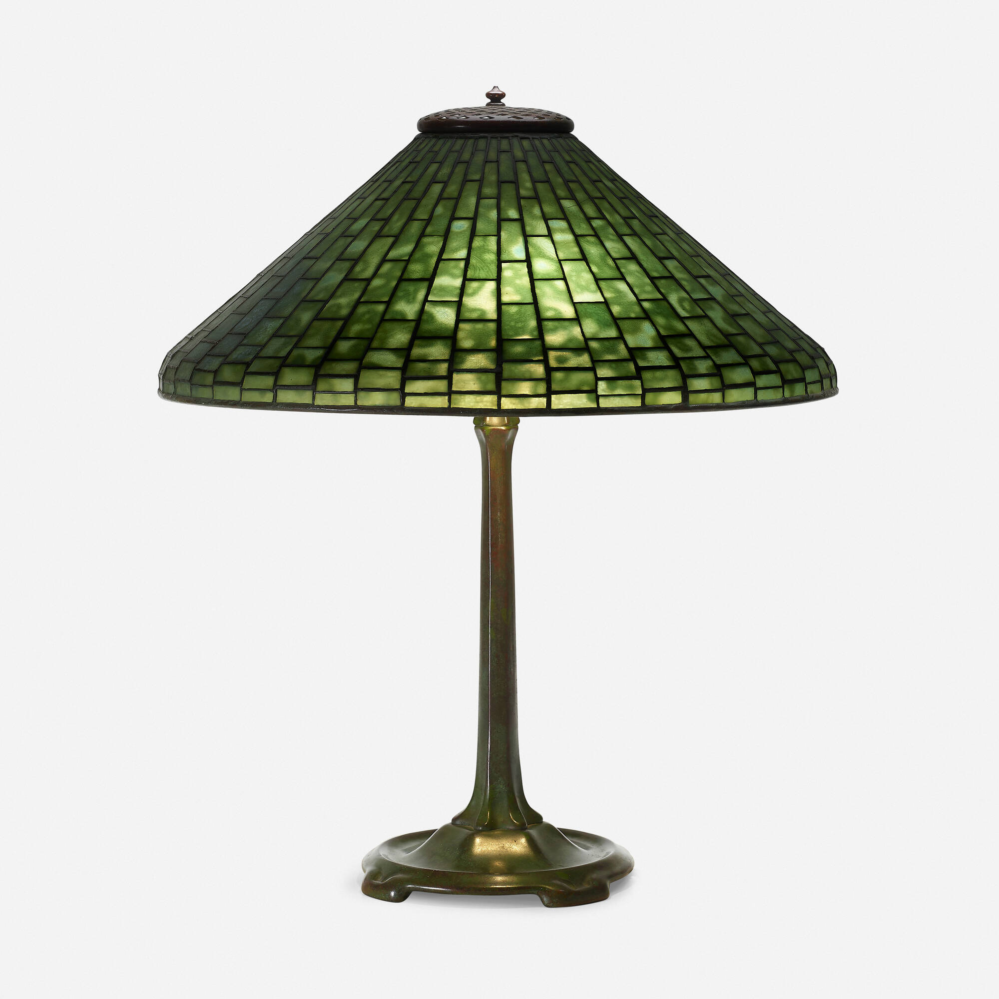 【2024年最新】大人気ブランドの人気アイテム  TIFFANY 271: STUDIOS, 20th Early < lamp table Geometric テーブルスタンド