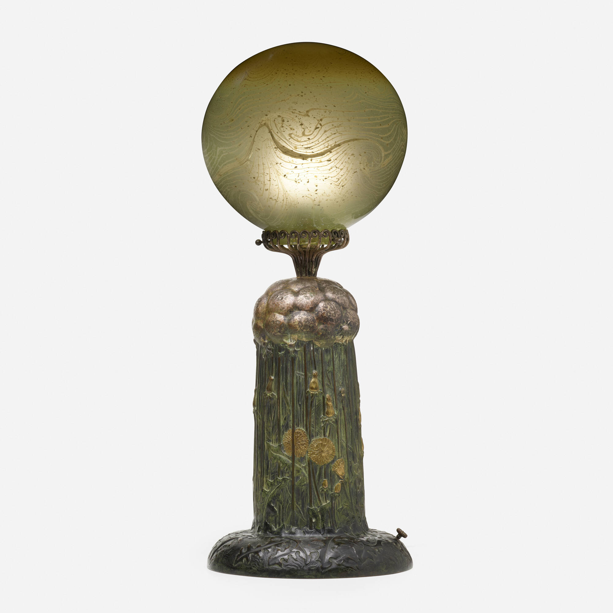 Tiffany dandelion lamp top
