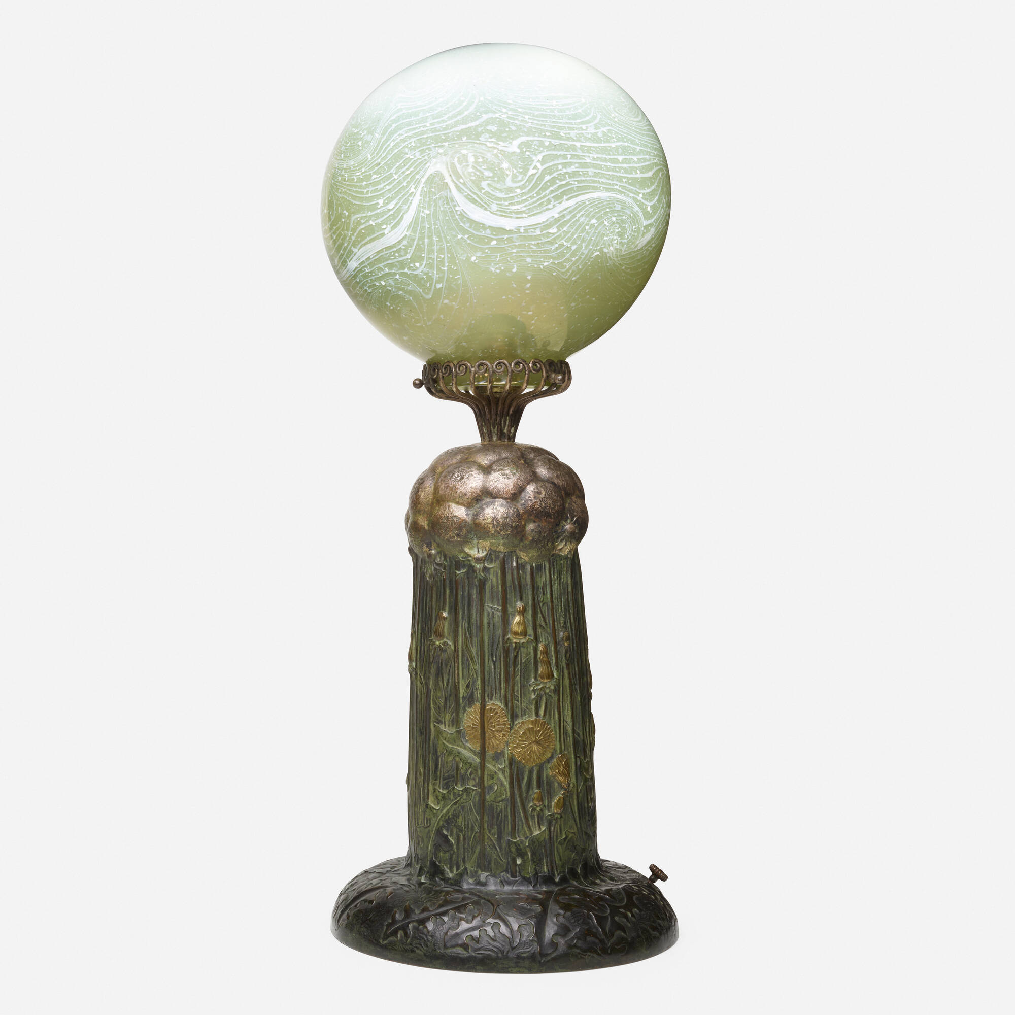 Tiffany dandelion lamp top