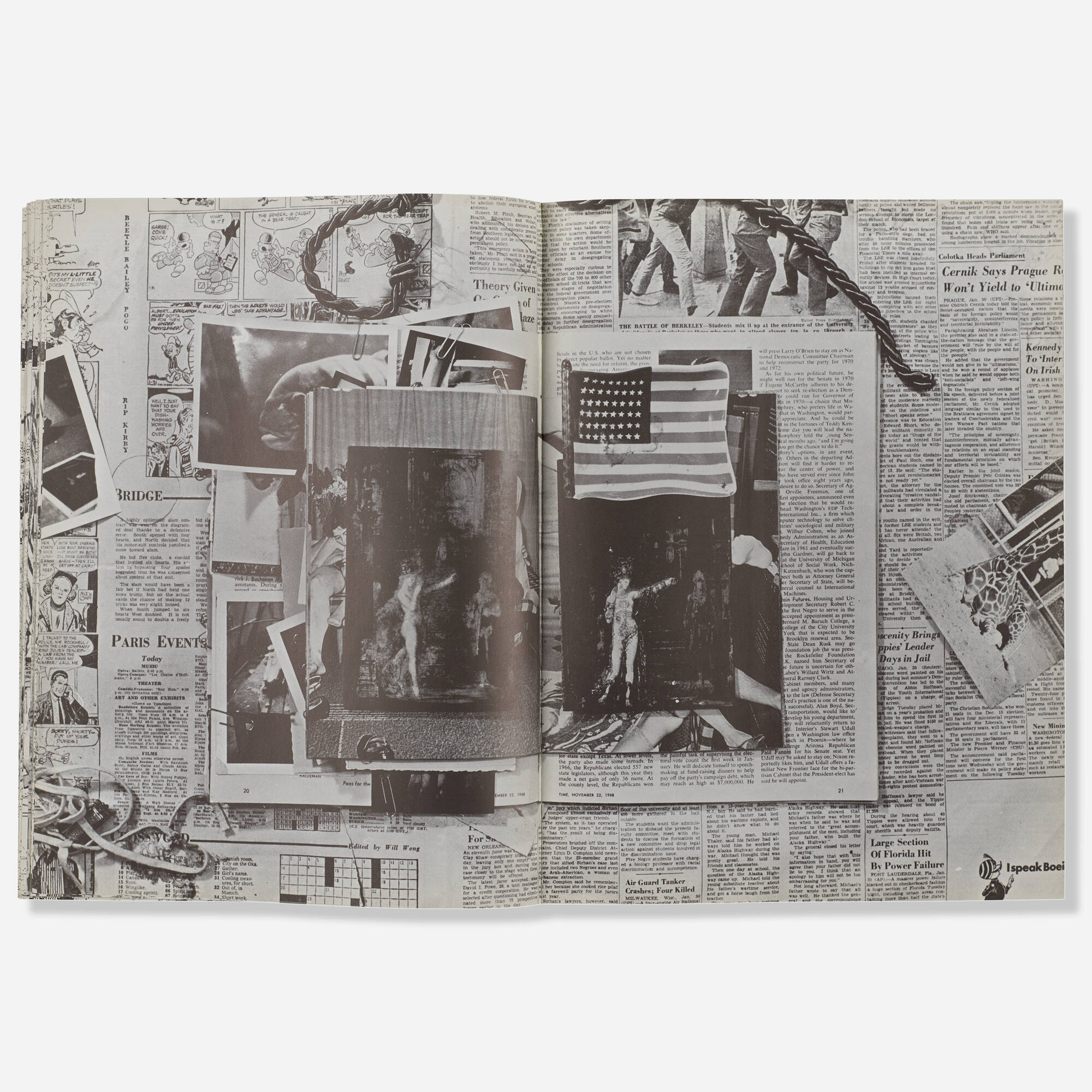 281: PAUL THEK AND EDWIN KLEIN, Artist book and documents, two 
