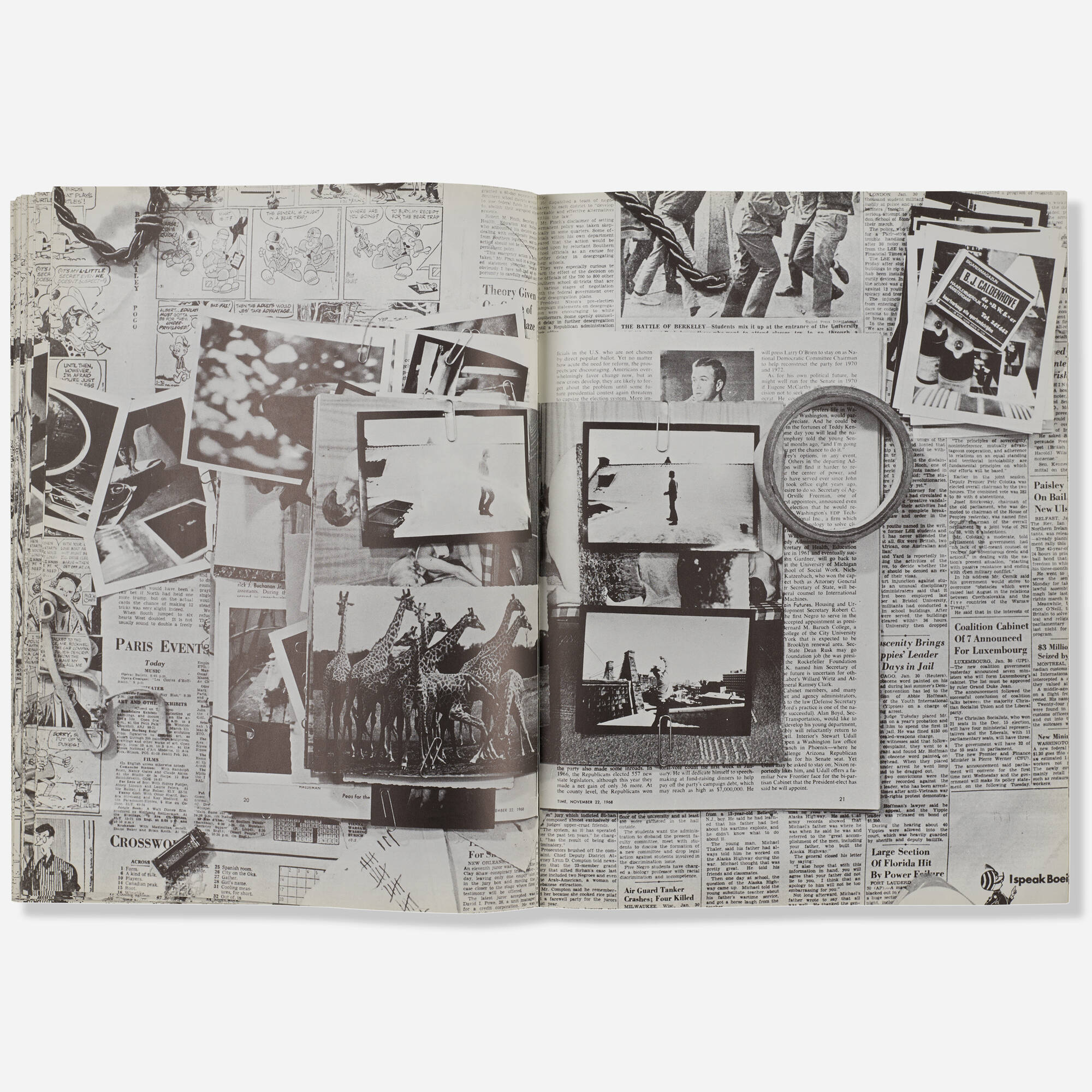281: PAUL THEK AND EDWIN KLEIN, Artist book and documents, two 