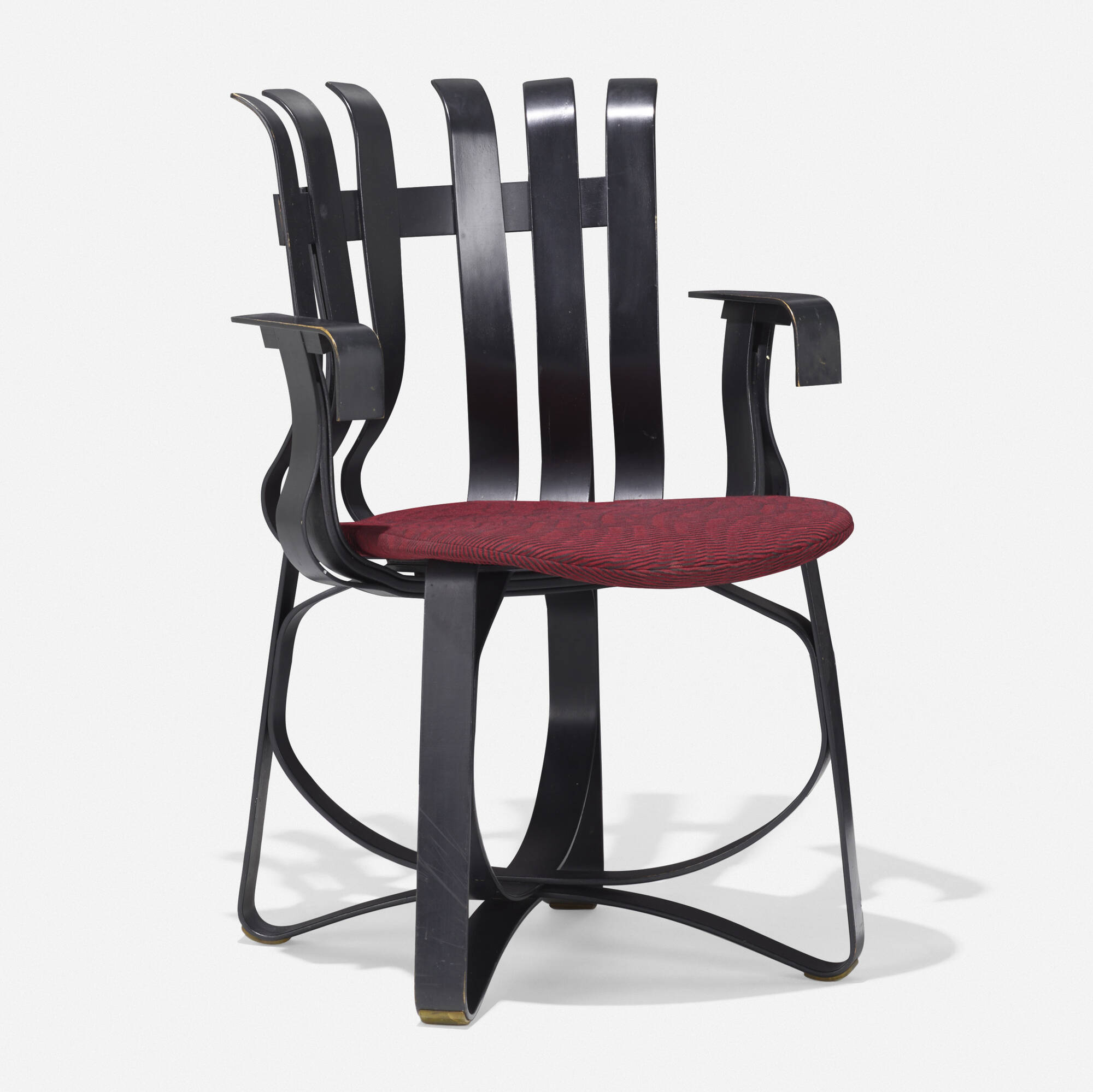 287 FRANK GEHRY Hat Trick armchair Unreserved Day 1 17 August 2022 Auctions Rago Auctions