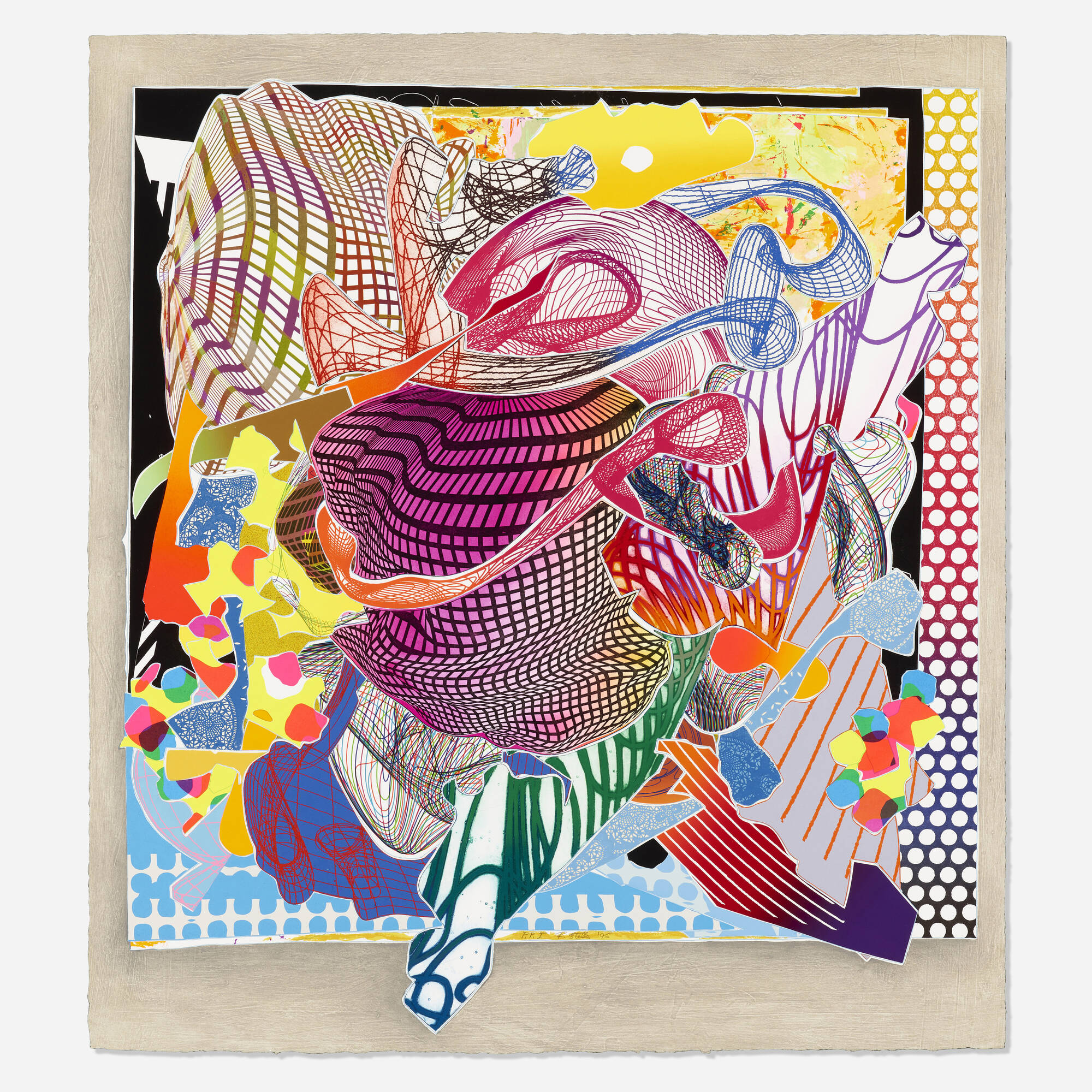 297: FRANK STELLA, Feneralia (from the Imaginary Places series) < Prints +  Multiples, 24 February 2022 < Auctions | Rago Auctions