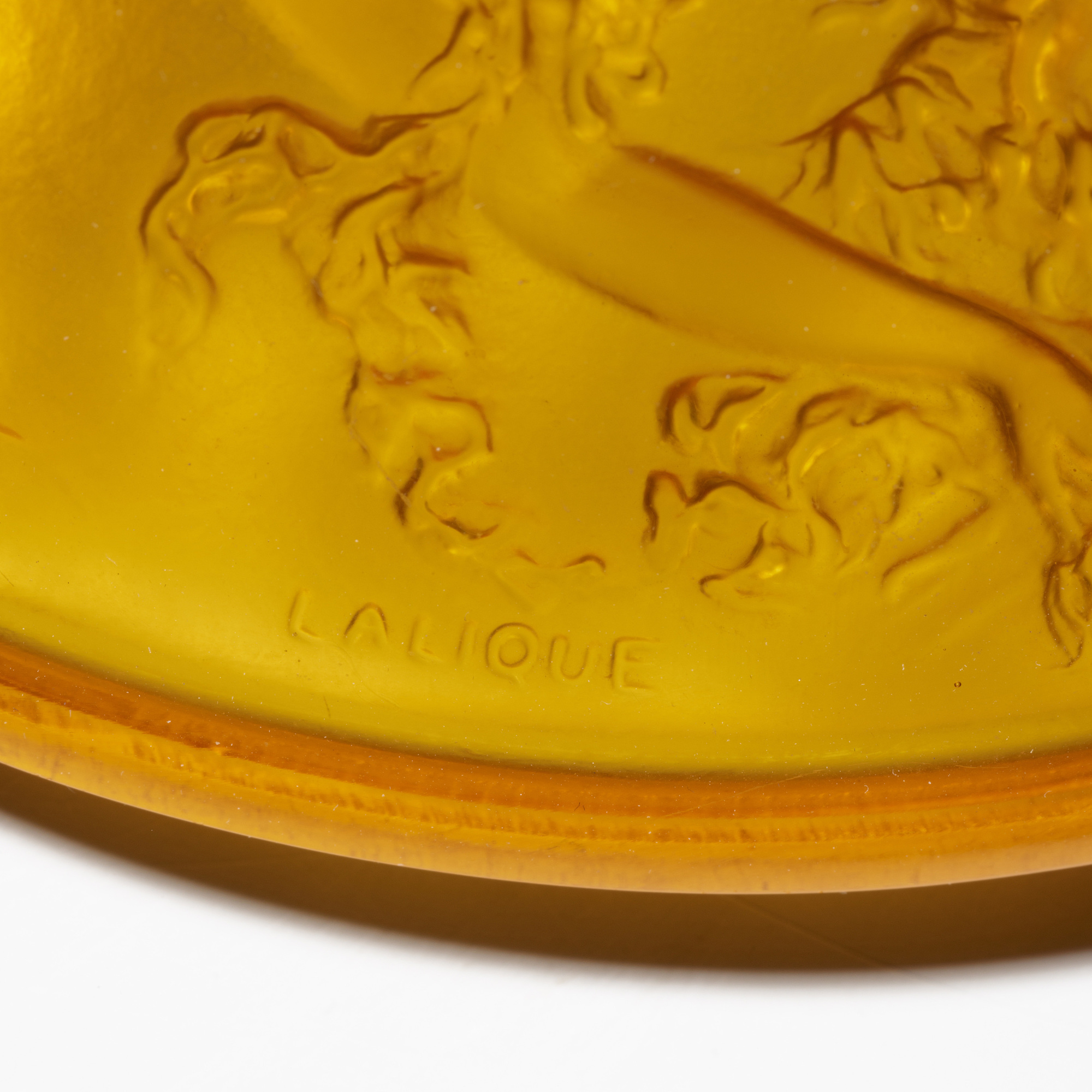 298: RENÉ LALIQUE, Quatre sirènes inkwell < Art Nouveau