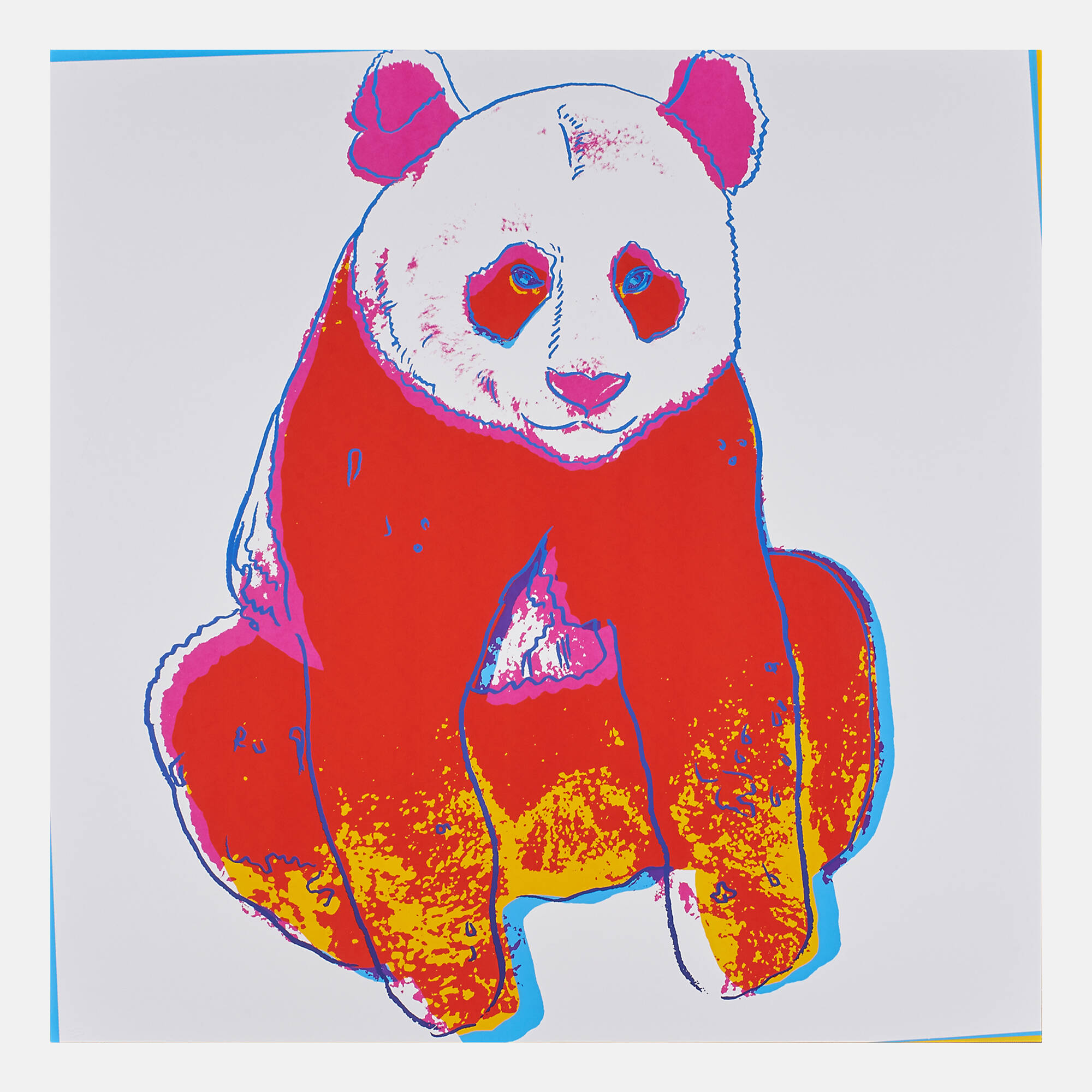 302: AFTER ANDY WARHOL, Siberian Tiger, Pine Barrens Tree