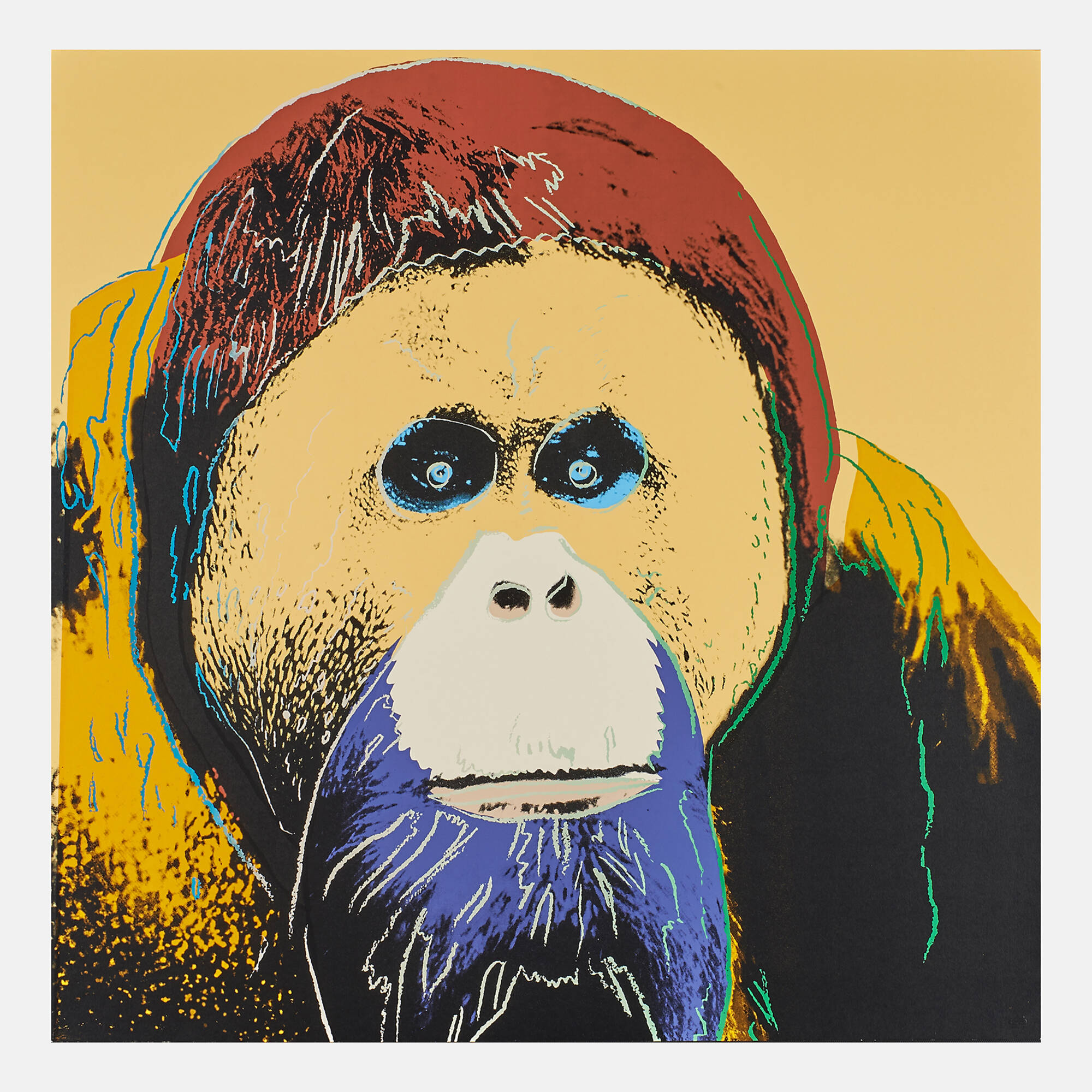 302: AFTER ANDY WARHOL, Siberian Tiger, Pine Barrens Tree
