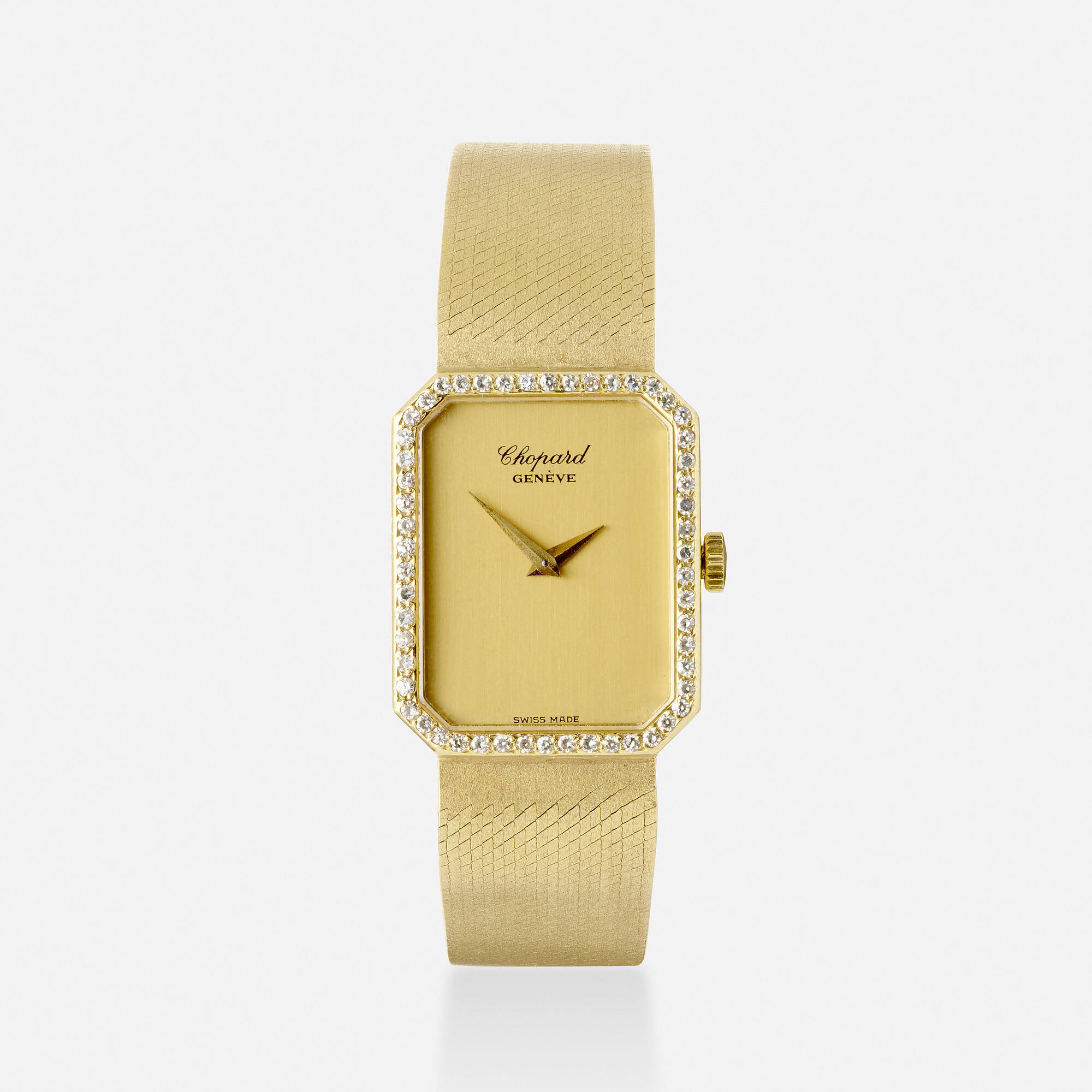 322: CHOPARD, Gold and diamond wristwatch, Ref. 5086 322: CHOPARD, Gold and diamond wristwatch, Ref. 5086