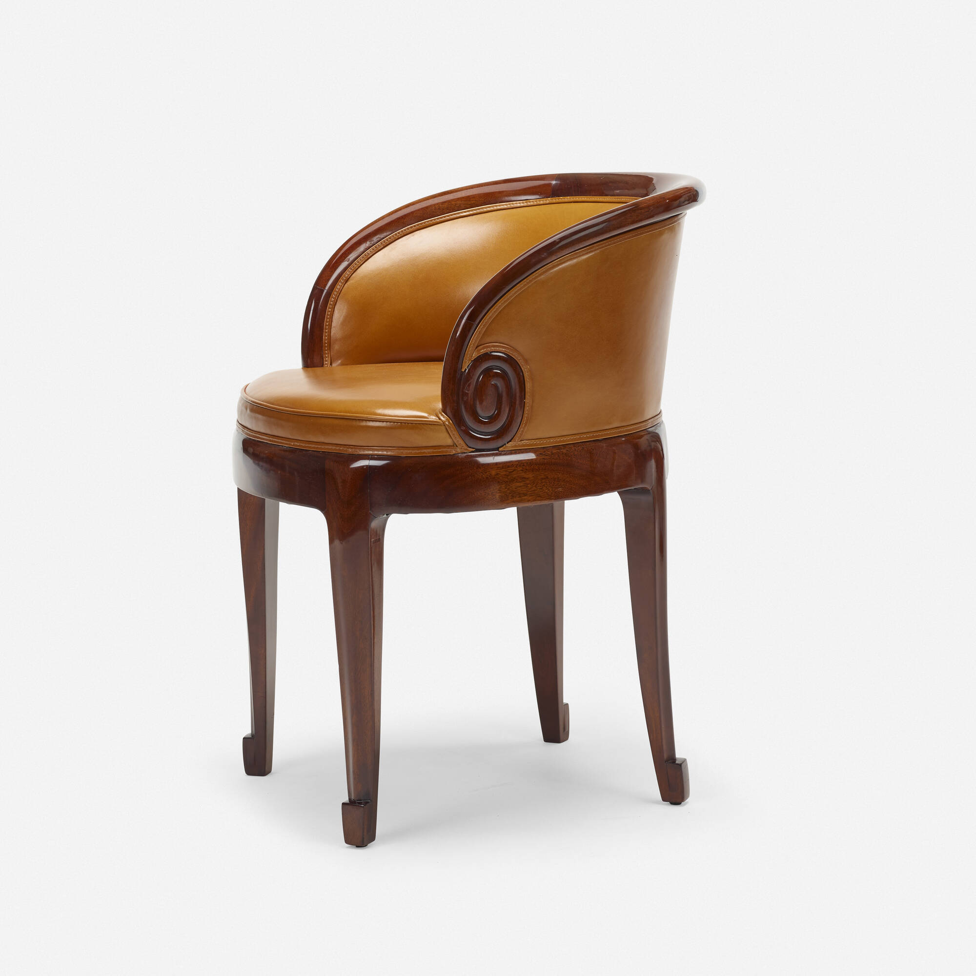 350: LOUIS SÜE AND ANDRÉ MARE, Lemeland desk and chair 350: LOUIS SÜE AND ANDRÉ MARE, Lemeland desk and chair