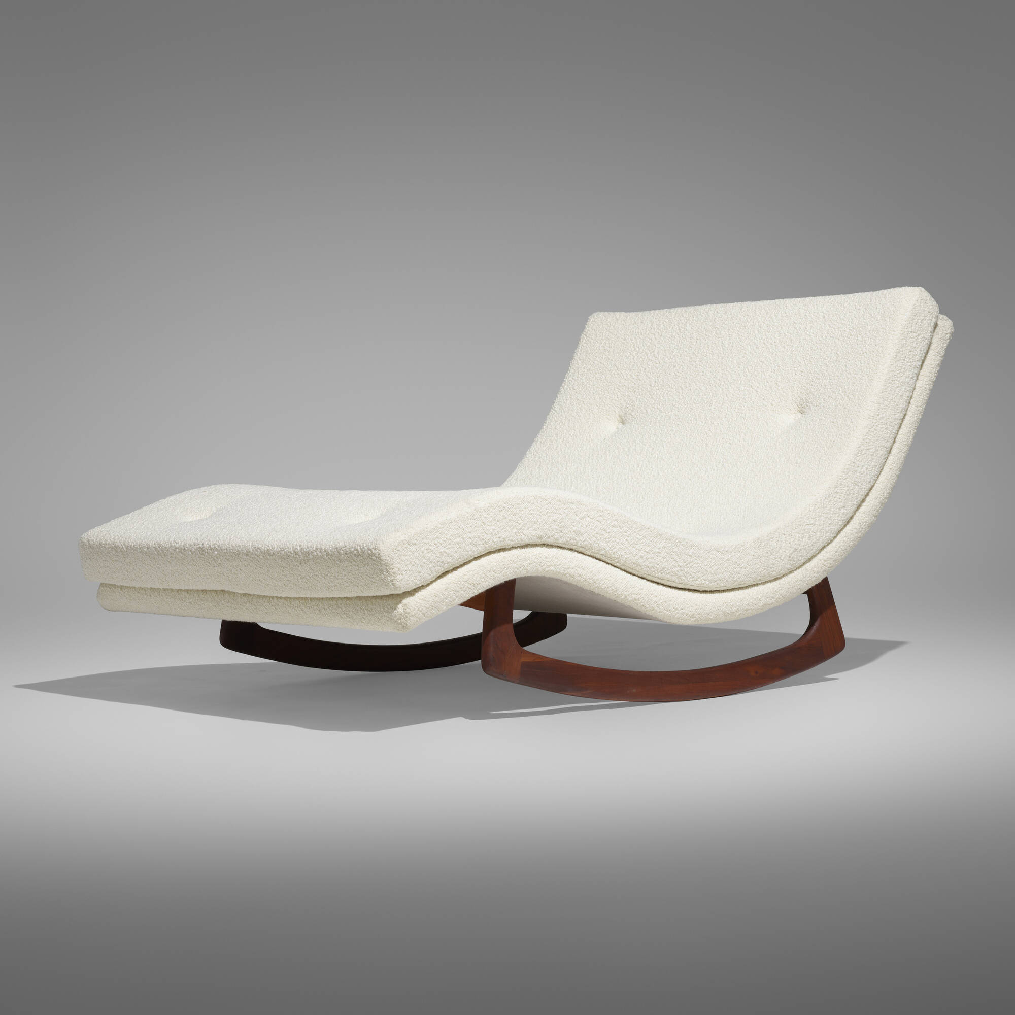 409 ADRIAN PEARSALL Rocking lounge chair Modern Design 19 January 2024 Auctions Rago Auctions