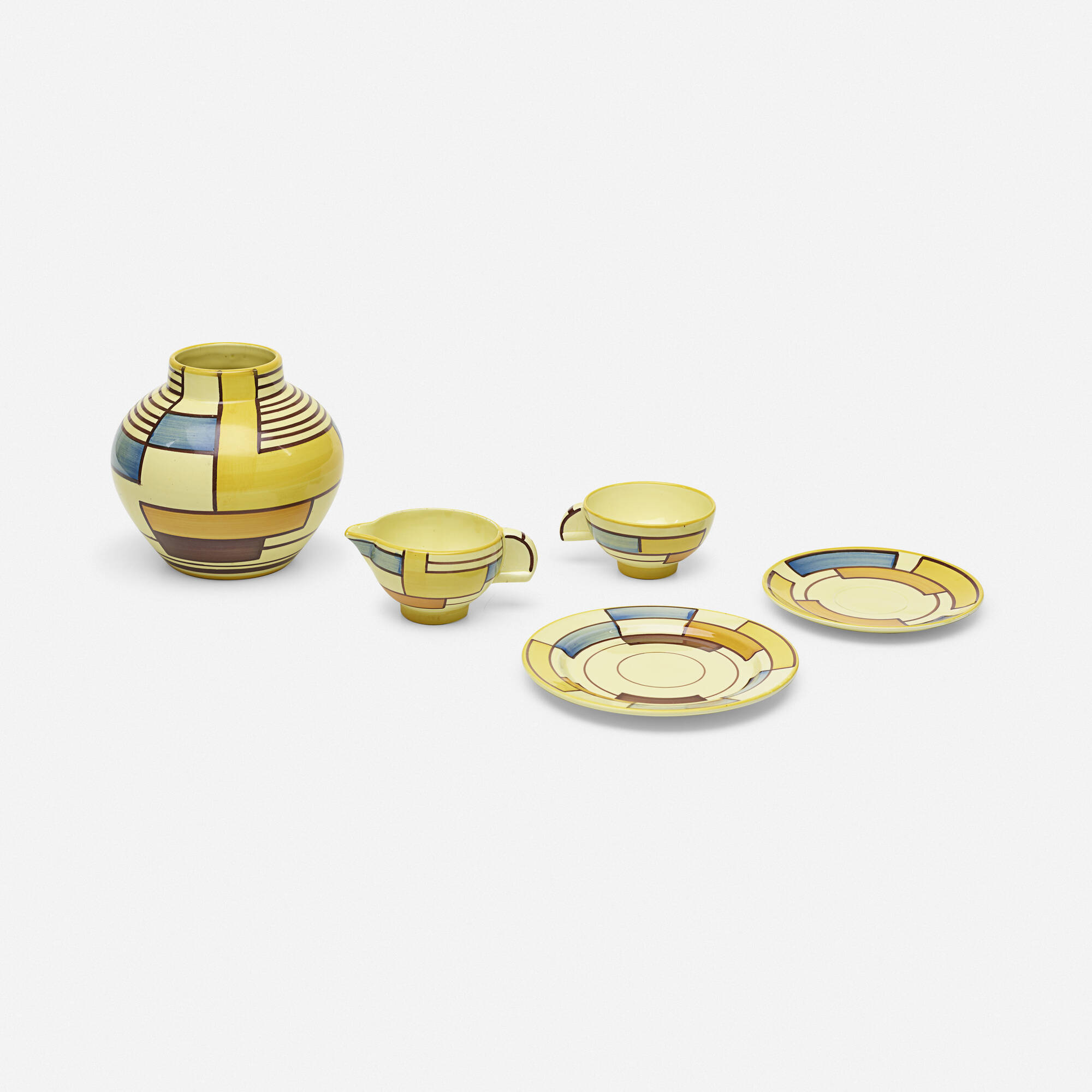421 EVA ZEISEL Collection of five tablewares Object Home 18 November 2021 Auctions Rago Auctions