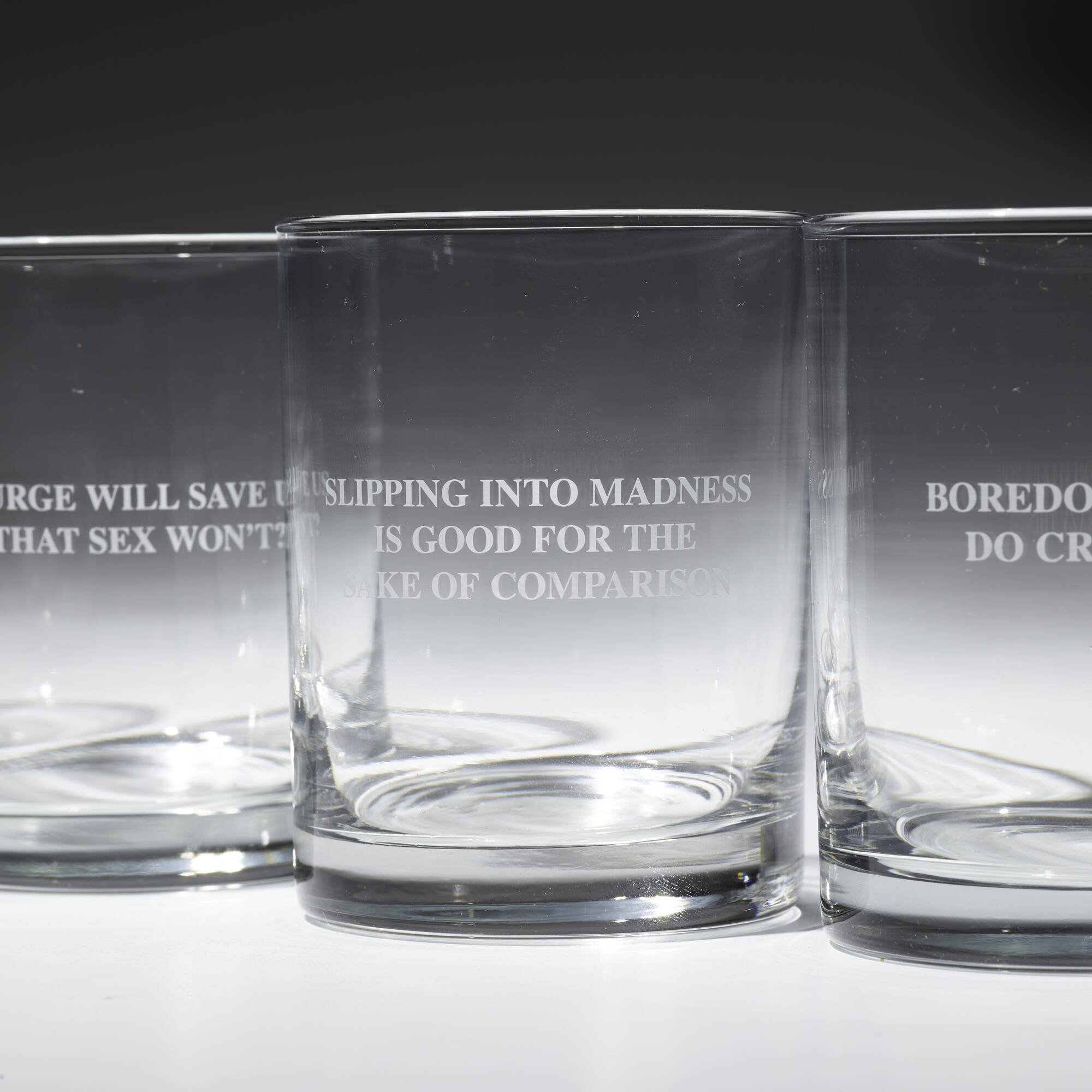 19: JENNY HOLZER, White Arno-Text: Arno 1996 < Modern Art