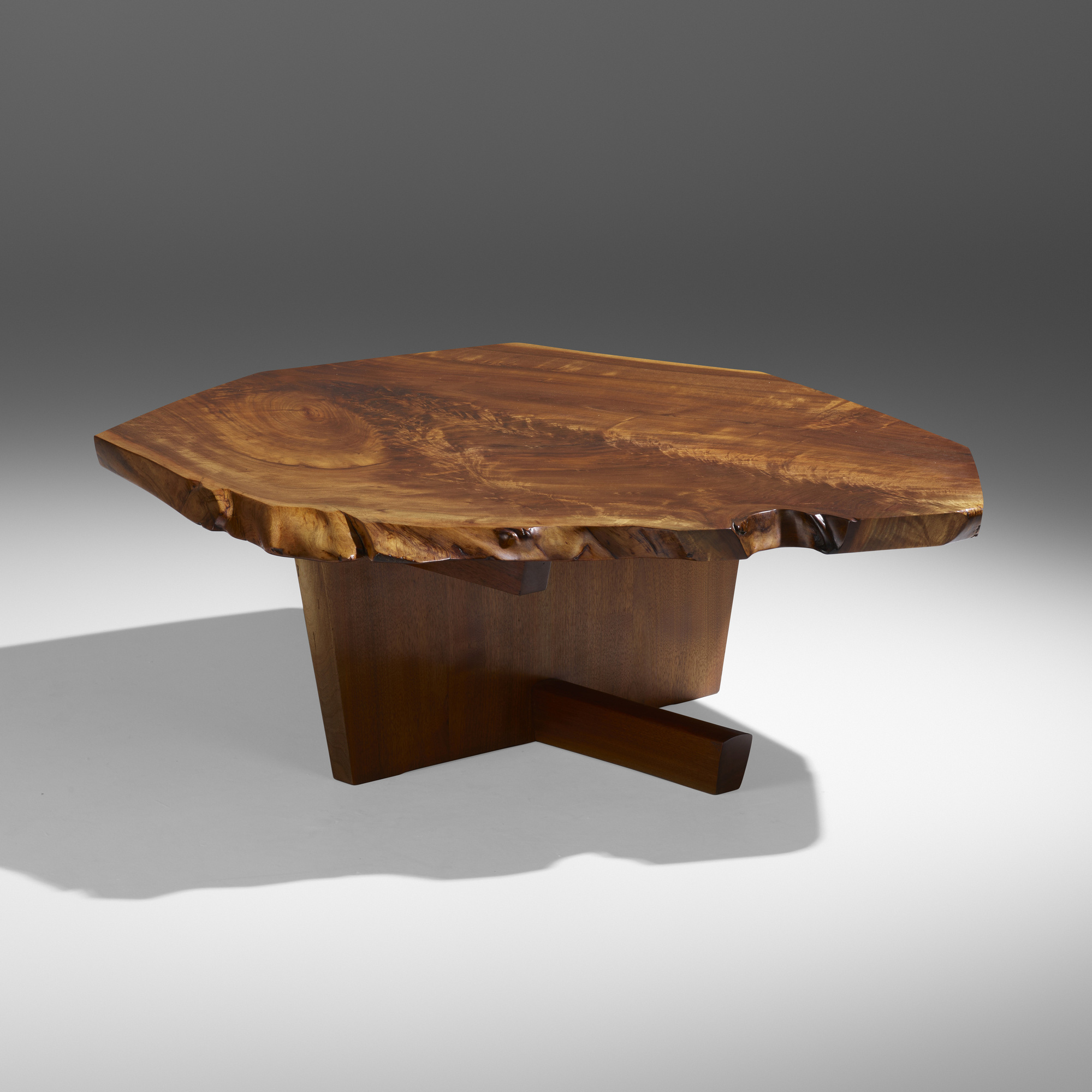 Posner trestle discount coffee table