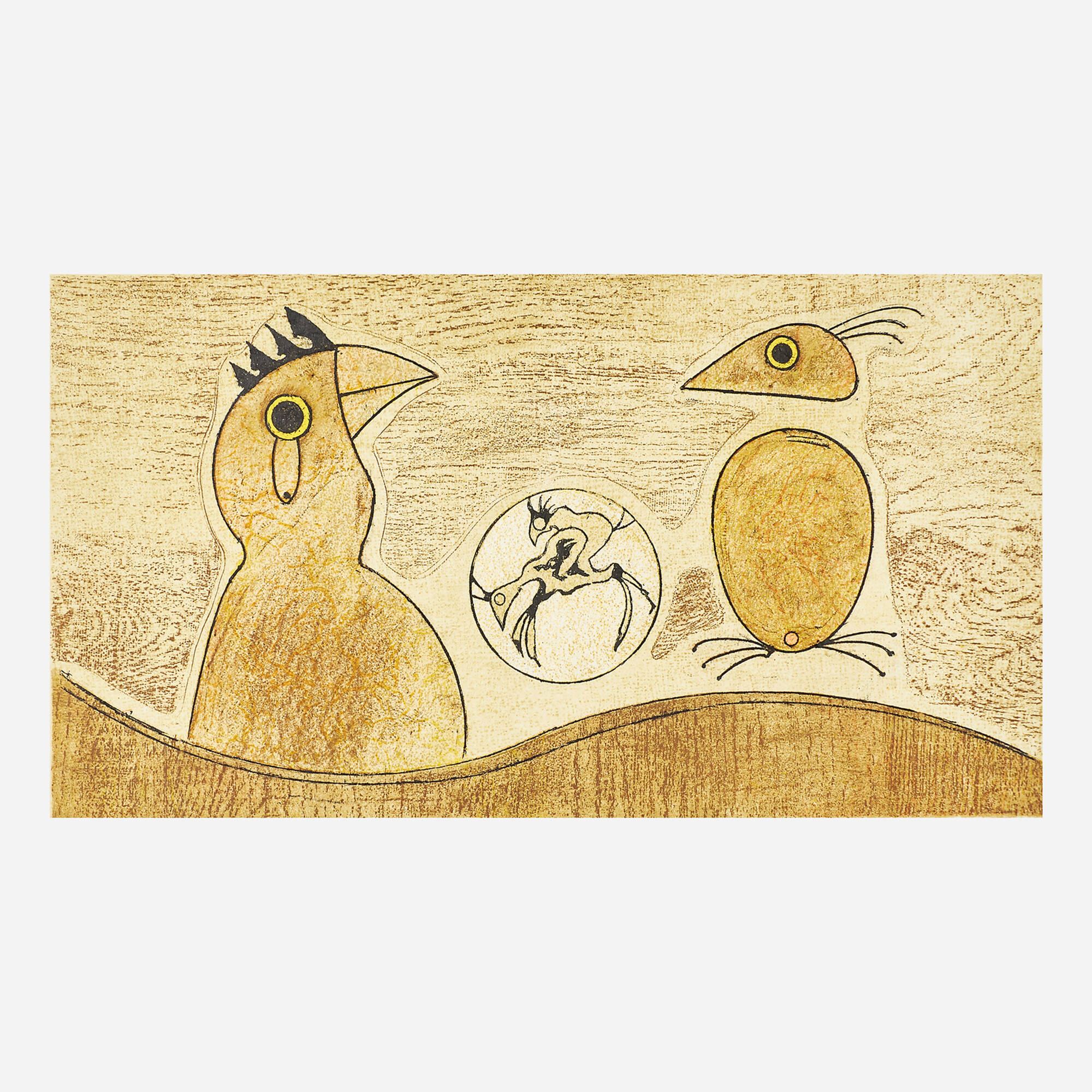 666: MAX ERNST, Oiseaux Souterrains < American + European