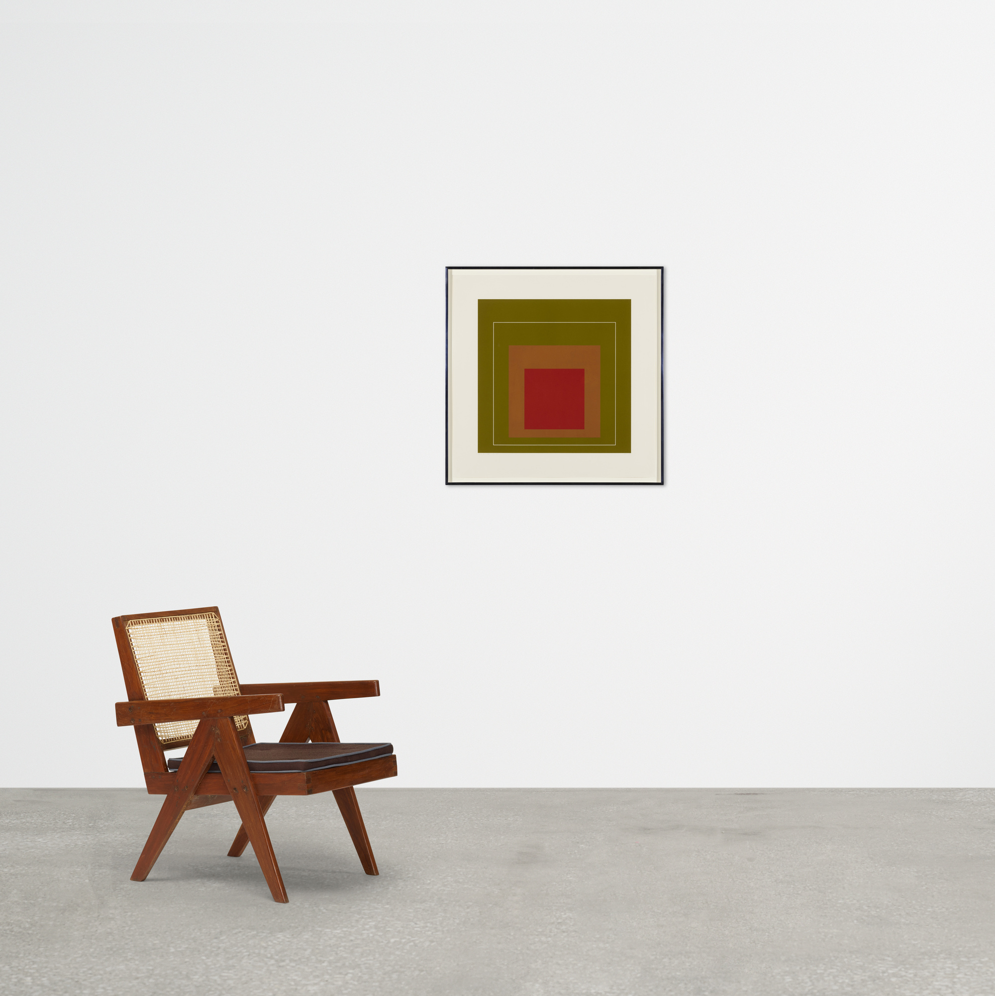 104: JOSEF ALBERS, White Line Square IV (from the White Line