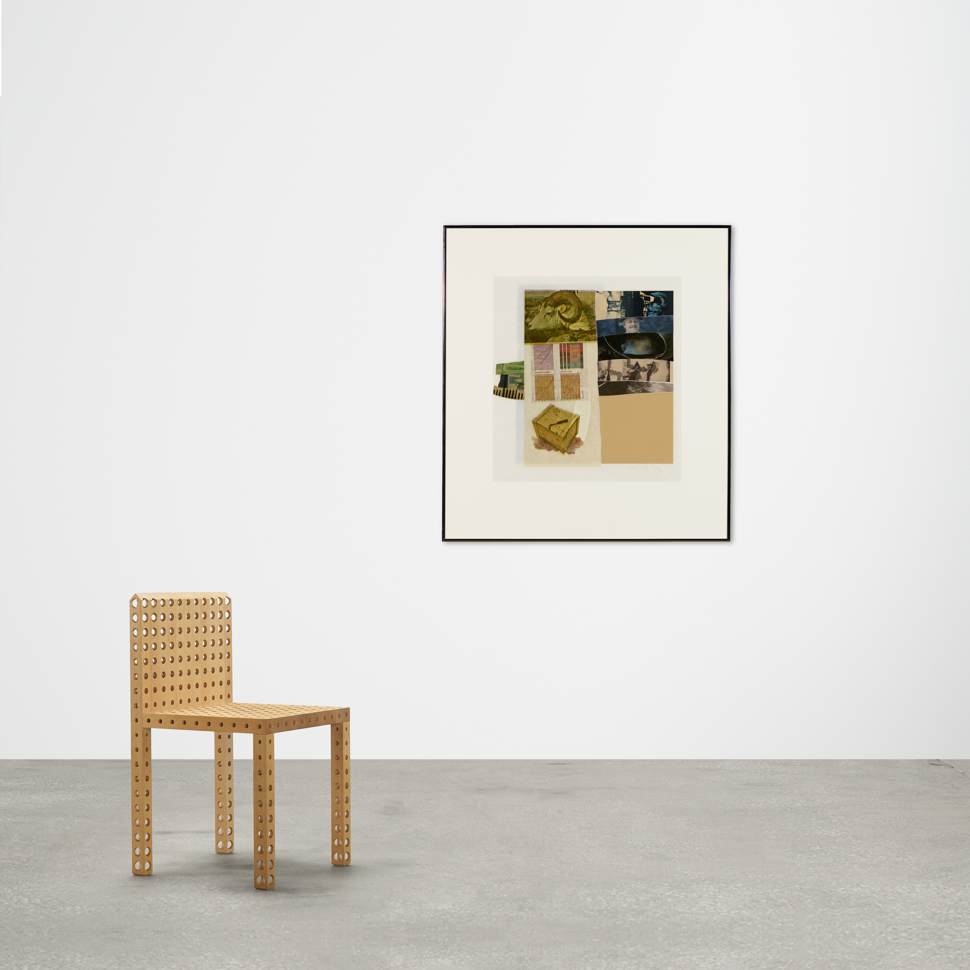 231: ROBERT RAUSCHENBERG, Horsefeathers Thirteen I < Prints