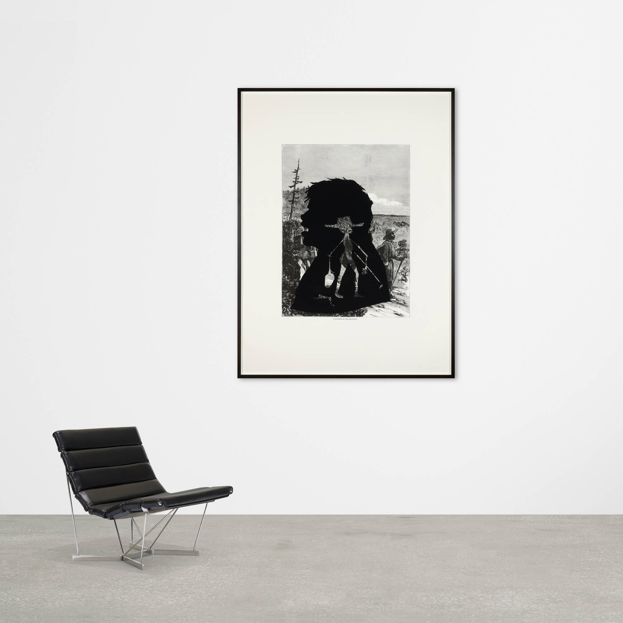 278: KARA WALKER, Pack-Mules in the Mountains (from the